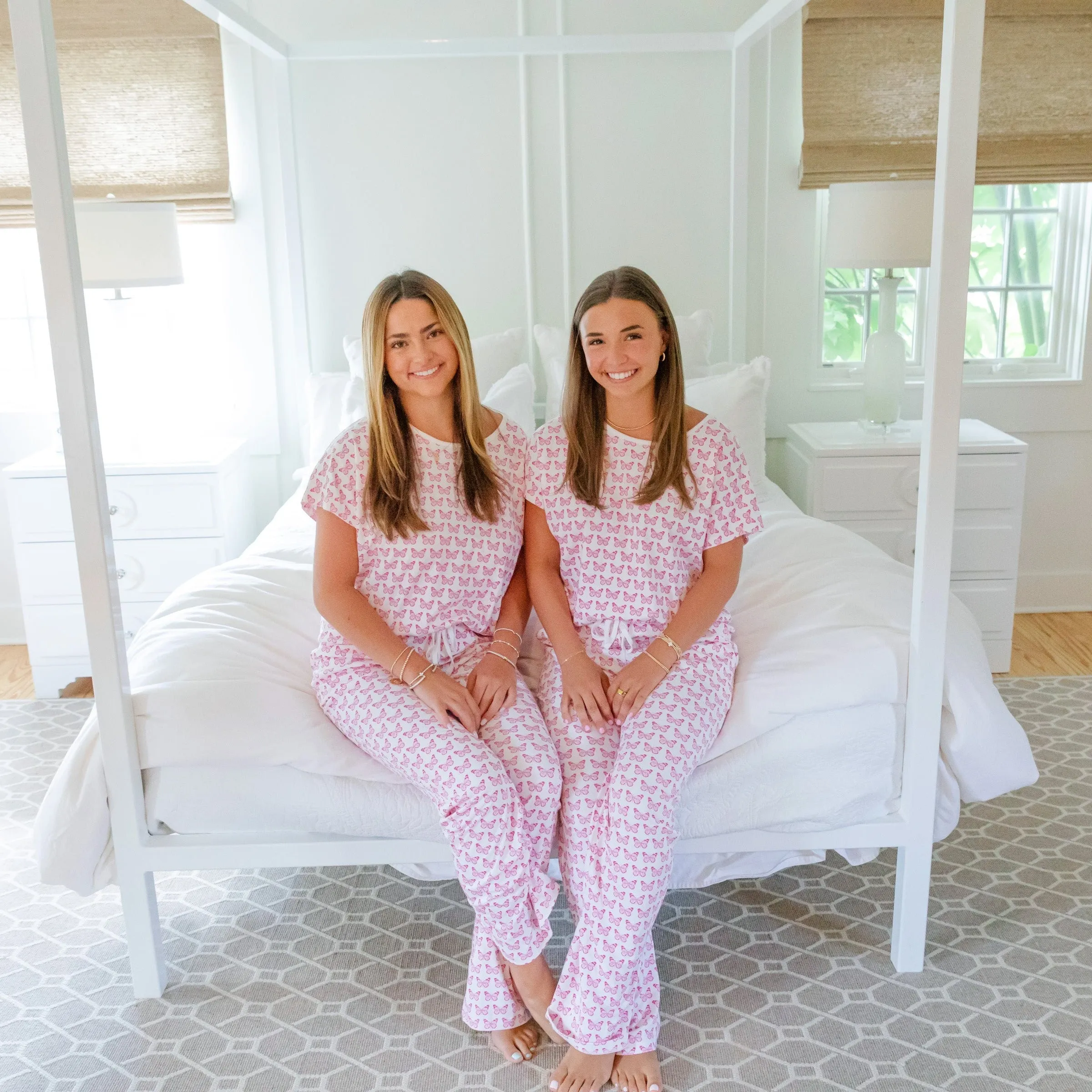 Marcia Women's Pajama Pant Set - Cartie Butterflies sold by Lila and Hayes product image thumbnail 4