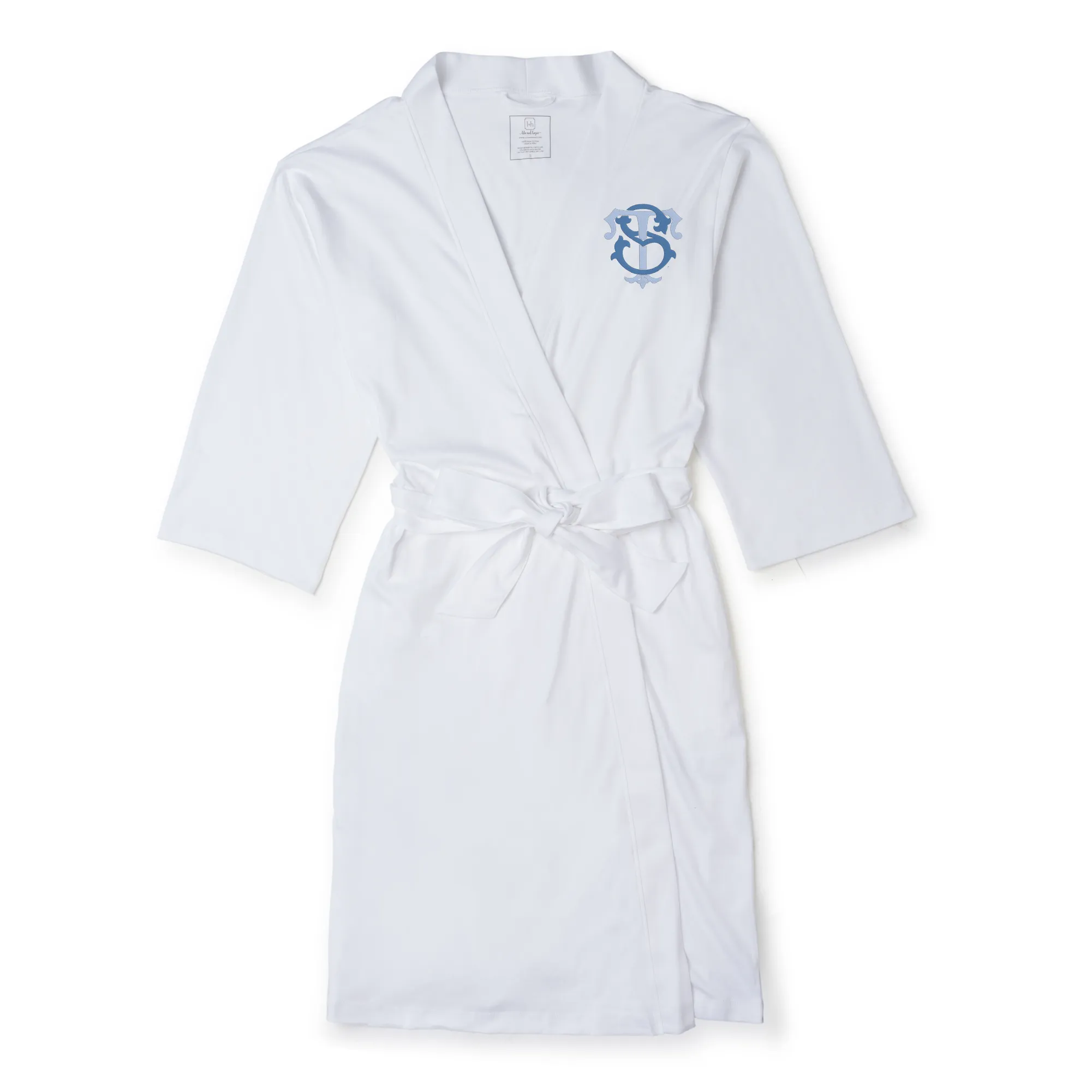 Sassy Women's Pima Cotton Spa Wrap with Monogram sold by Lila and Hayes