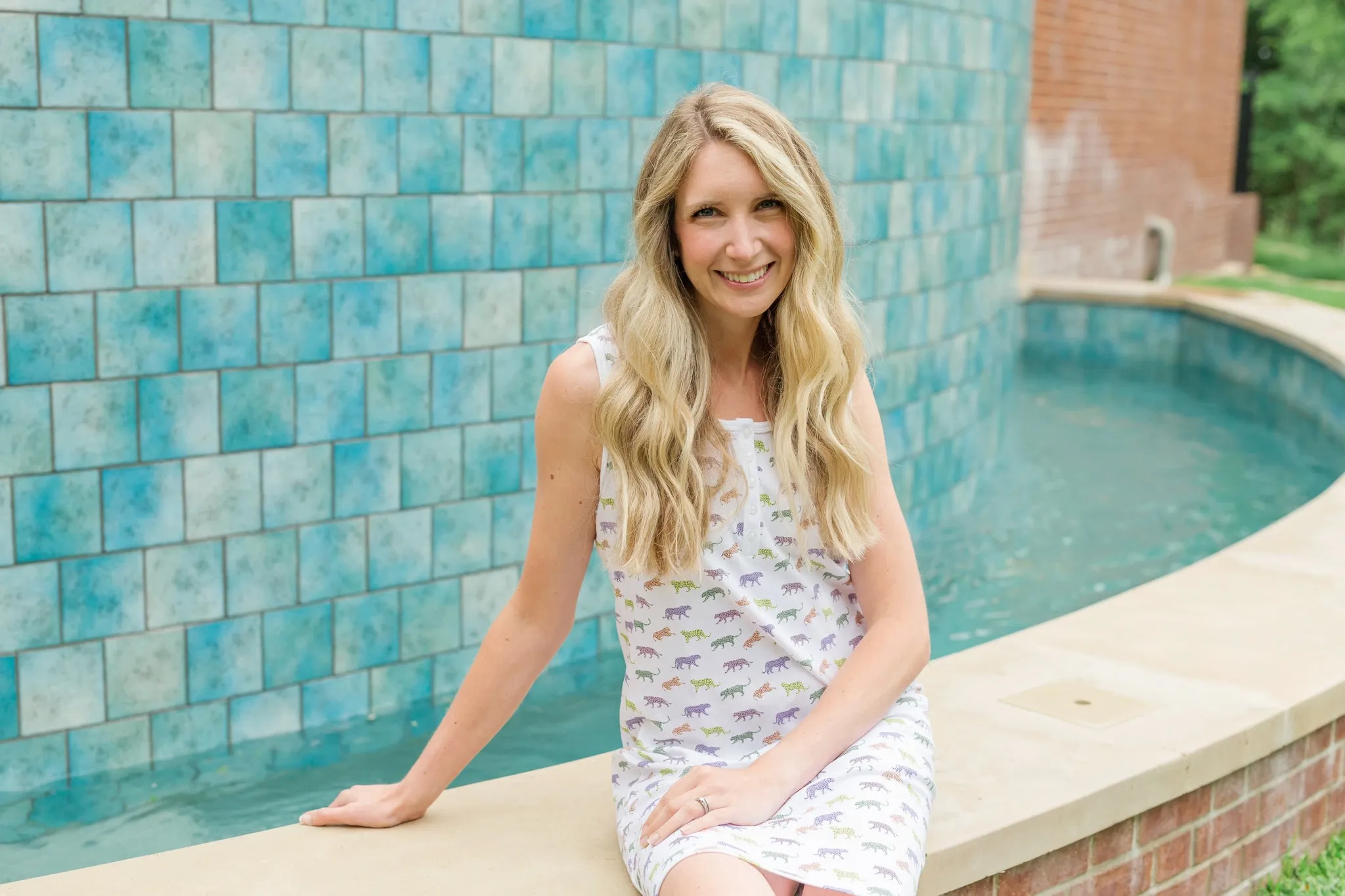 SALE Katie Women's Pima Cotton Nightgown - Cheetah Cheetah sold by Lila and Hayes product image thumbnail 2