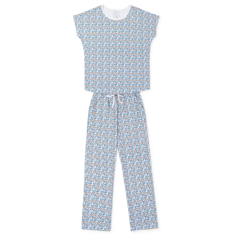 Marcia Women's Pajama Pant Set - Autumn Blooms sold by Lila and Hayes