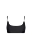Black Seamless Bralette Bikini Top sold by Playaluxe