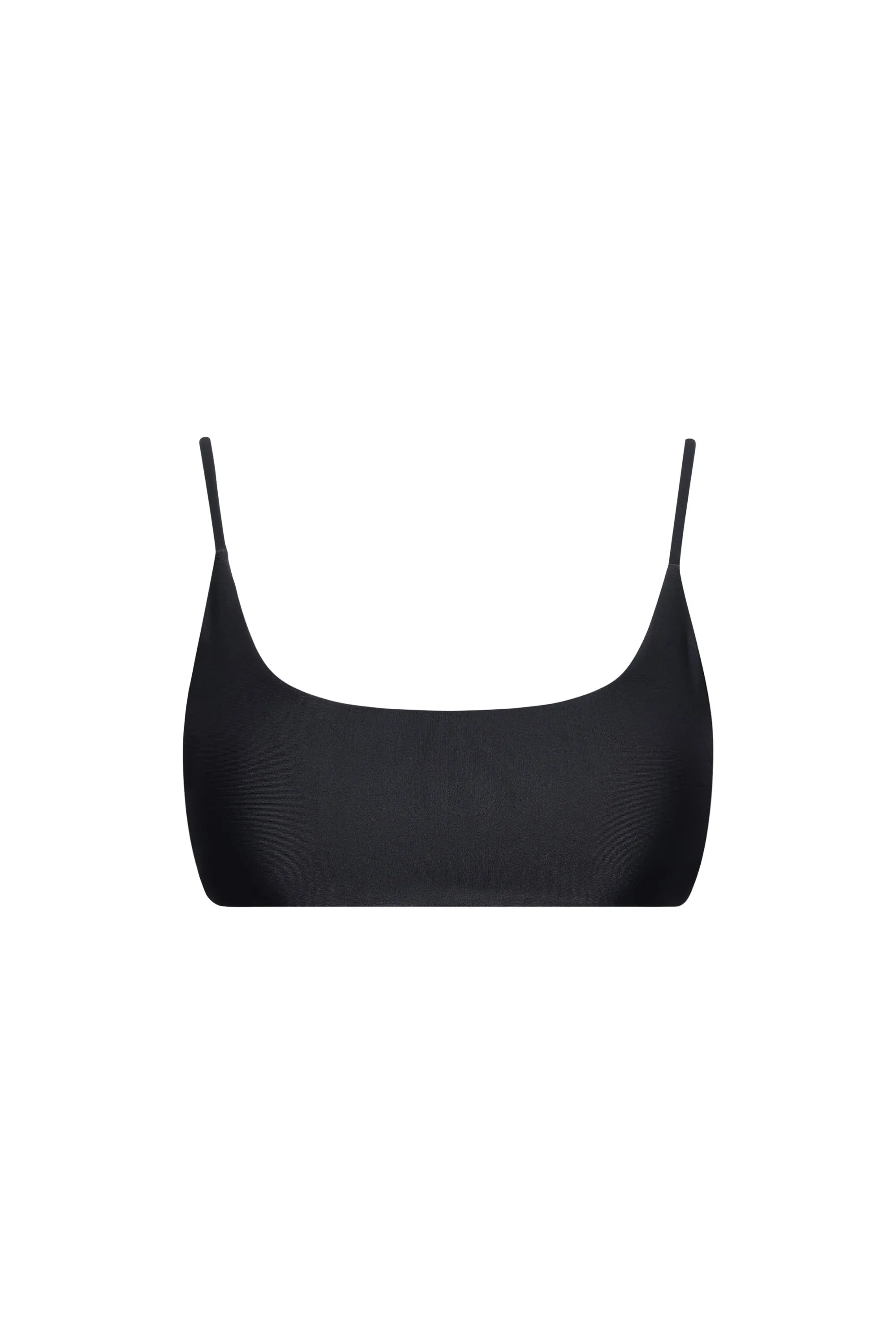Black Seamless Bralette Bikini Top sold by Playaluxe product image thumbnail 2