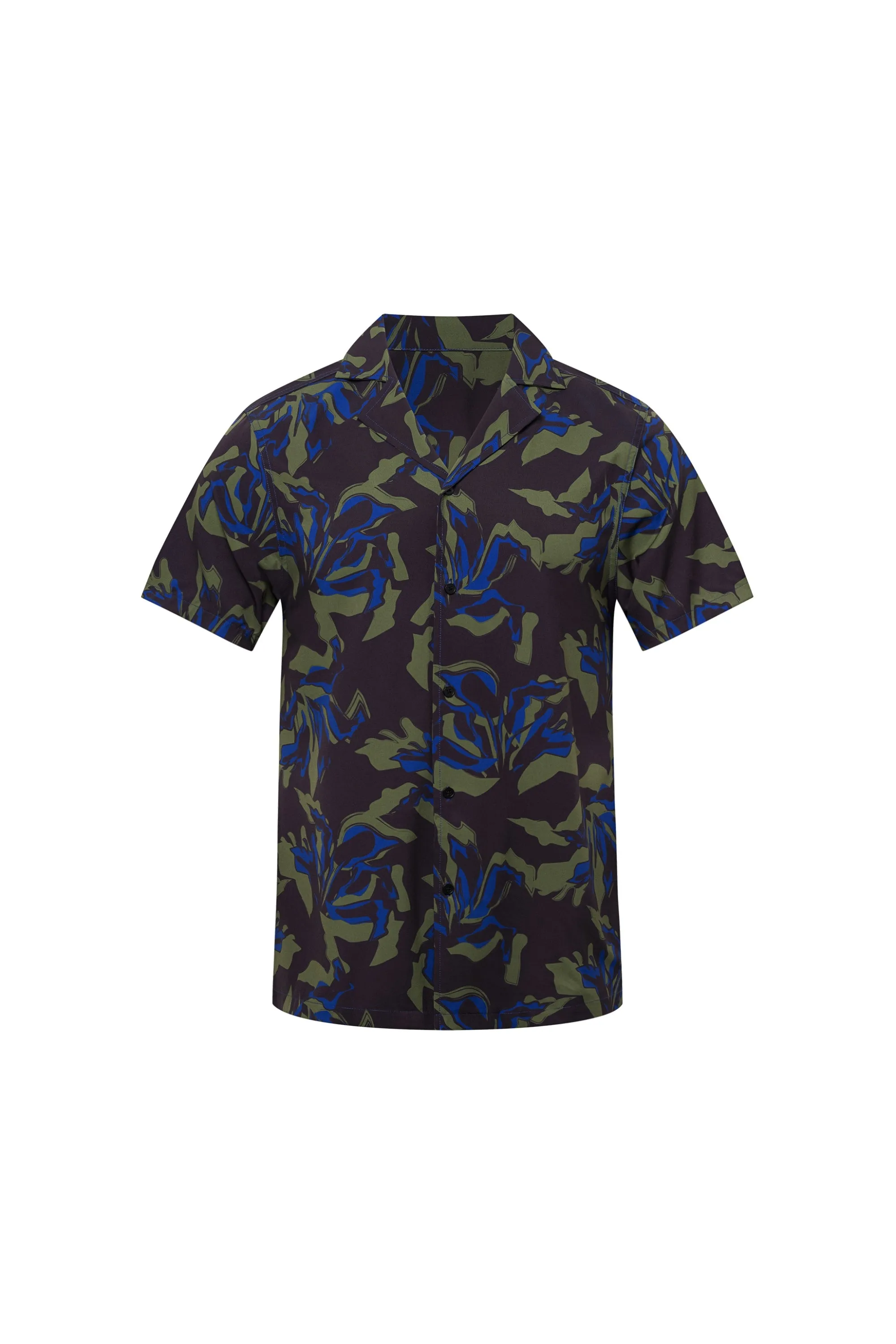 Saint Tropez Cabana Shirt Green Botanical sold by Playaluxe product image thumbnail 4