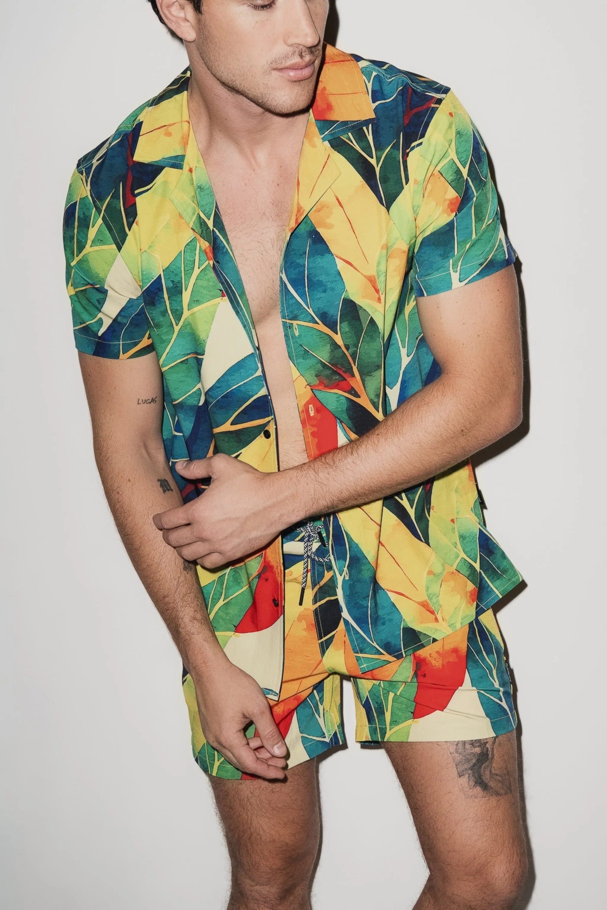 Saint Tropez Cabana Shirt Tropical sold by Playaluxe product image thumbnail 3