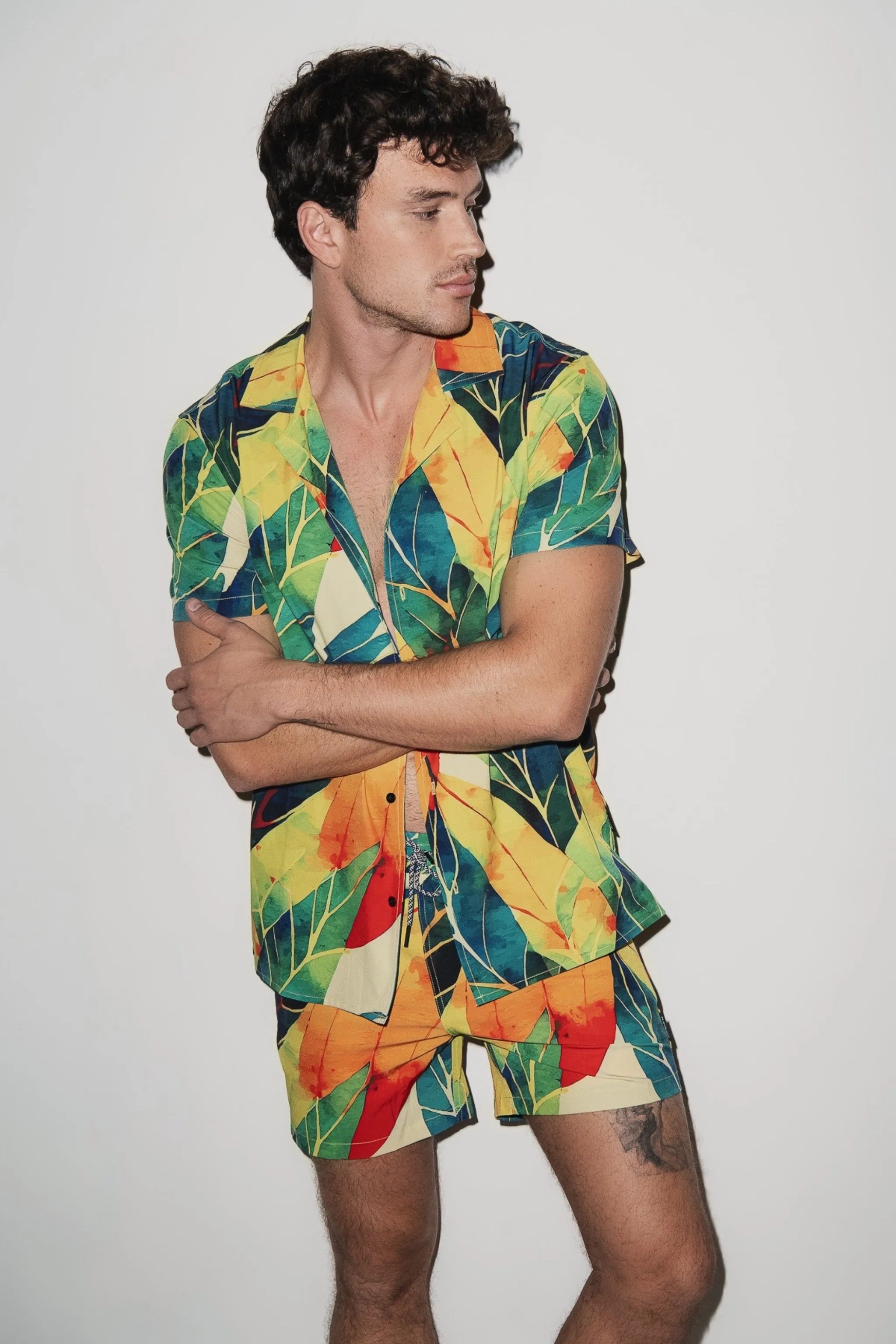 Saint Tropez Cabana Shirt Tropical sold by Playaluxe product image thumbnail 4