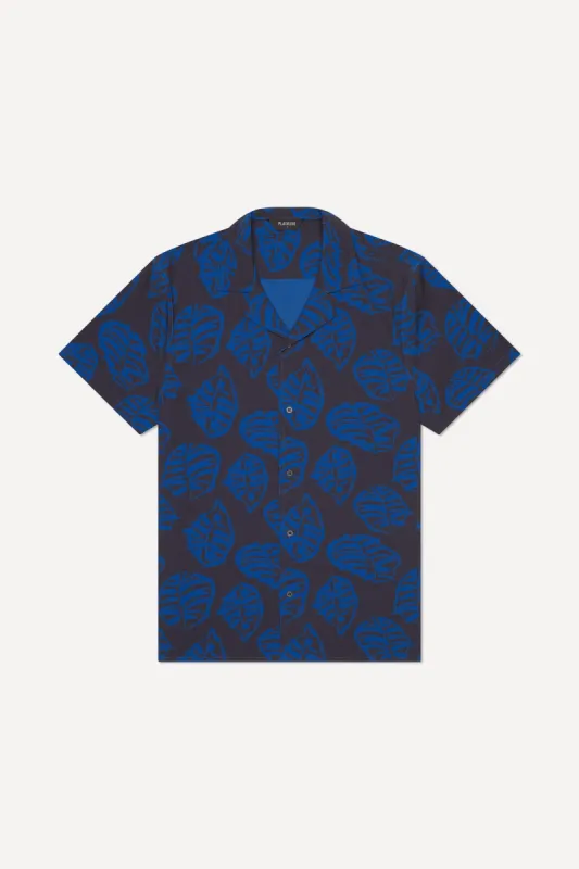 Saint Tropez Cabana Shirt Blue Batik sold by Playaluxe
