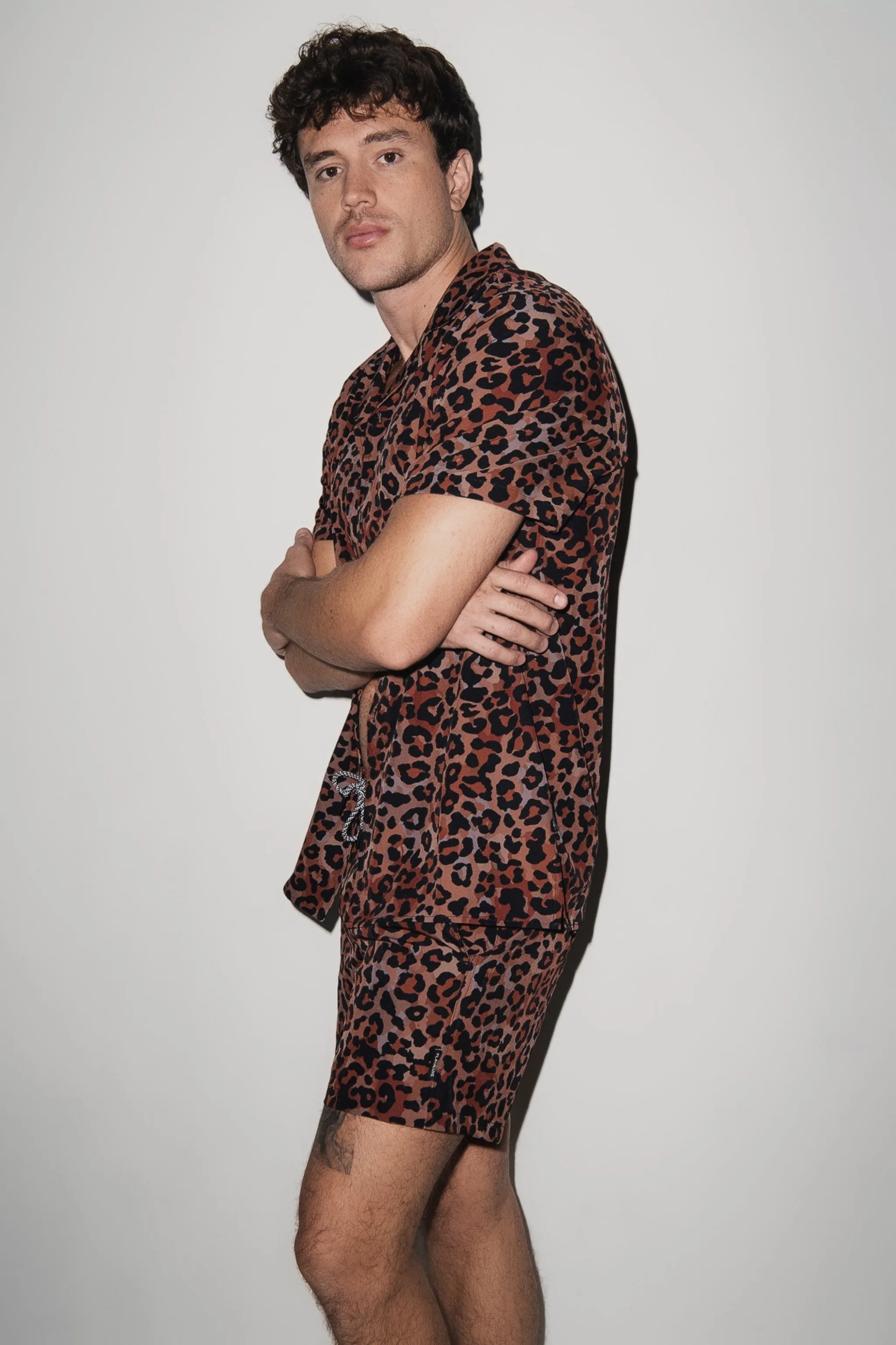 Saint Tropez Cabana Shirt – Leopard sold by Playaluxe product image thumbnail 5