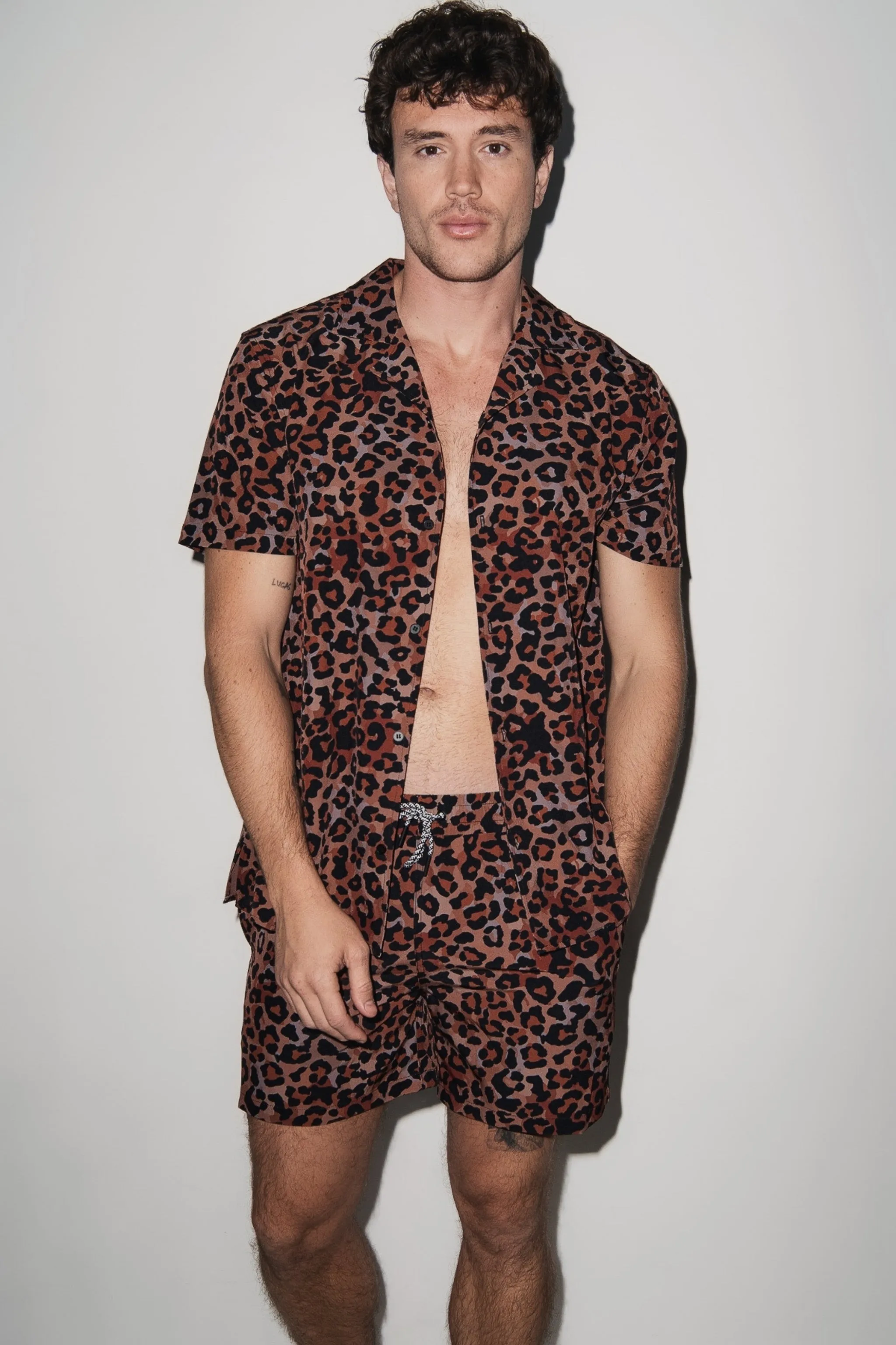 Saint Tropez Cabana Shirt – Leopard sold by Playaluxe product image thumbnail 2