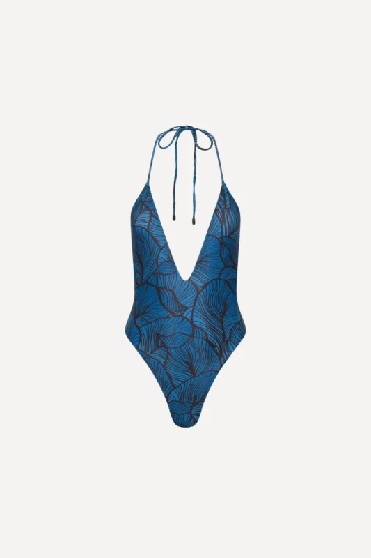Los Cabos Deep V One Piece sold by Playaluxe