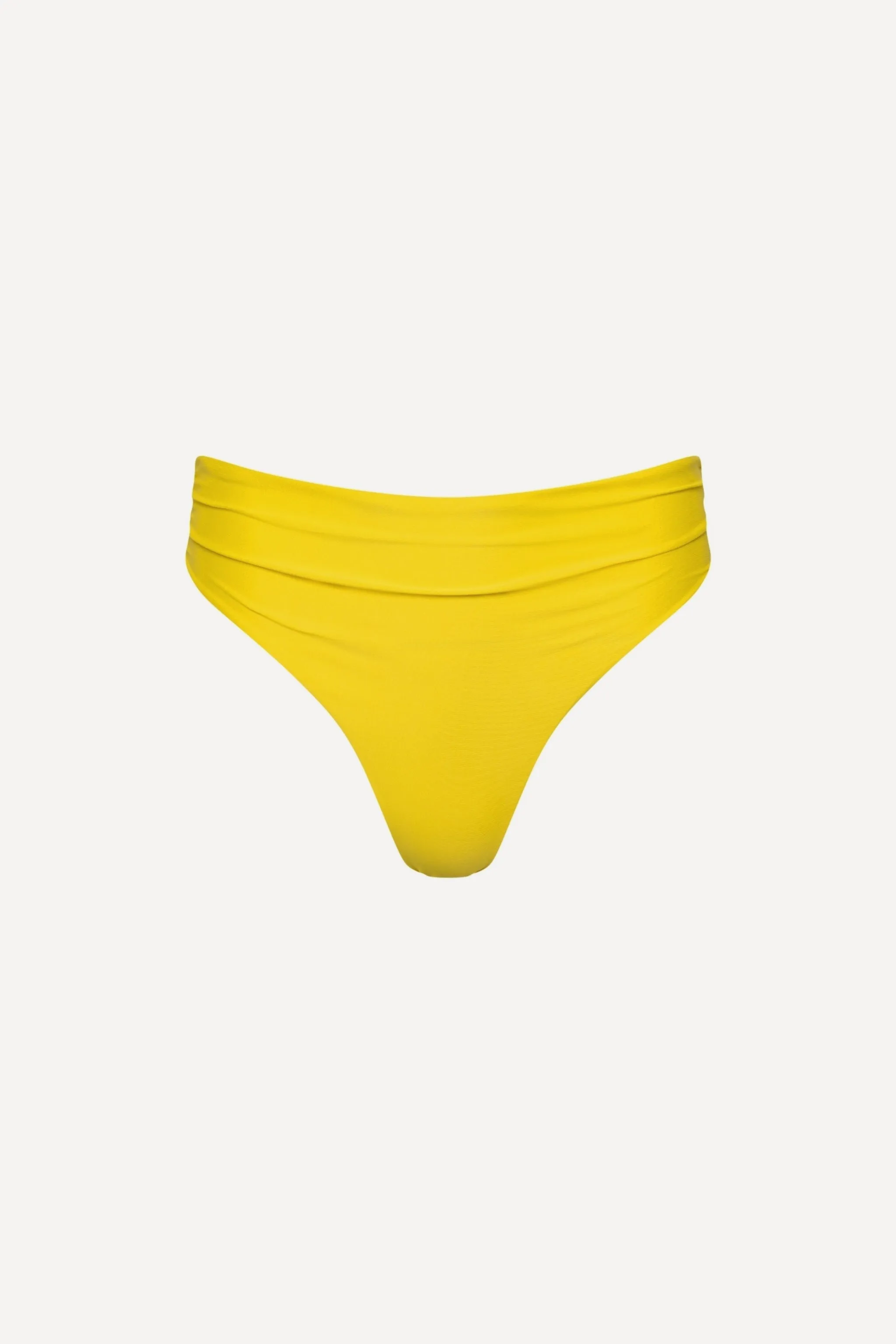 Capri High Waist Thong Bikini Bottom sold by Playaluxe