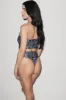 Capri High Waist Thong Bikini Bottom sold by Playaluxe