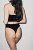 Capri High Waist Thong Bikini Bottom sold by Playaluxe
