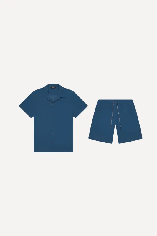 Todos Santos Cabana Set Vintage Blue sold by Playaluxe