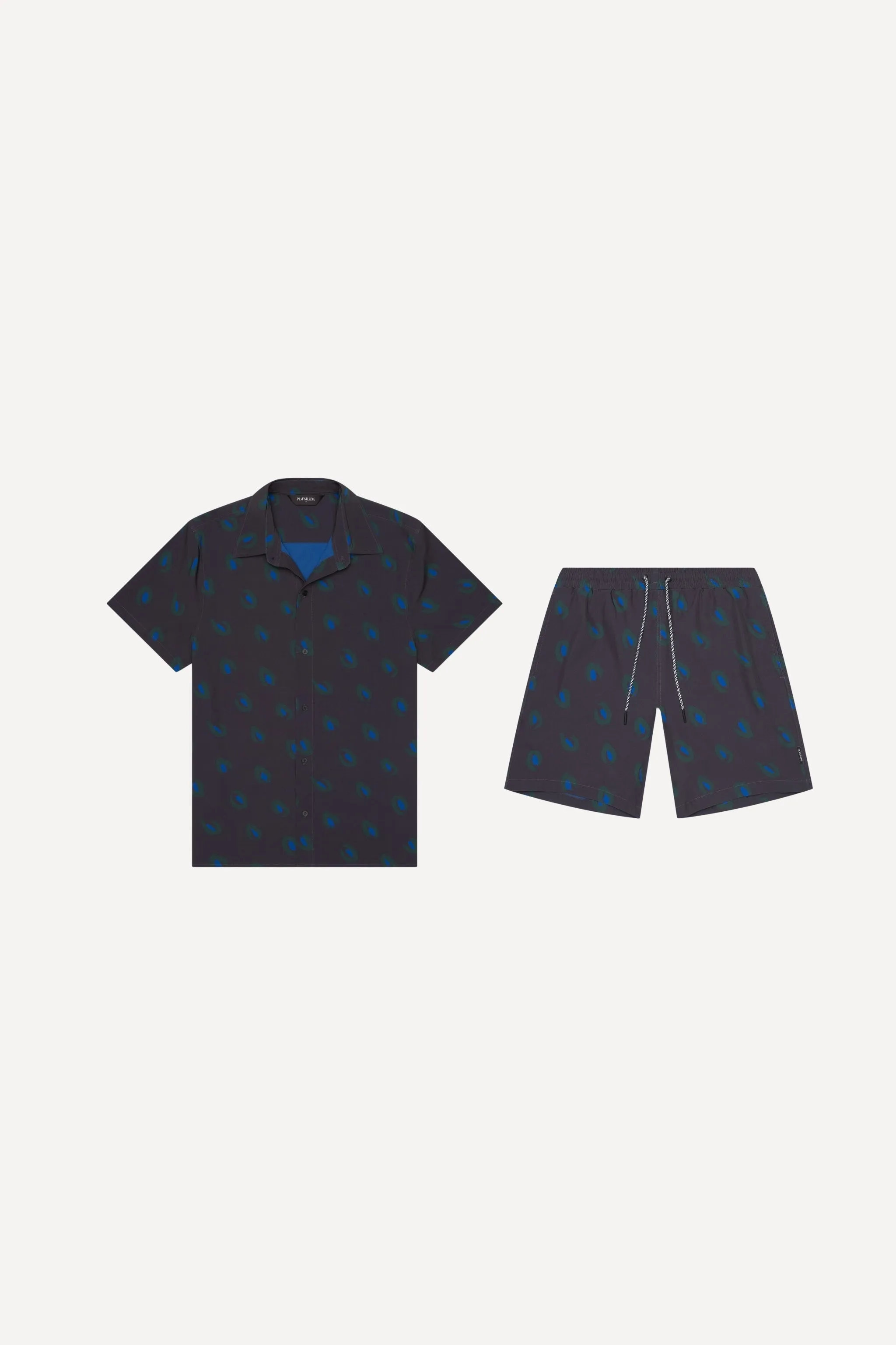 Todos Santos Cabana Set Blue Dot sold by Playaluxe