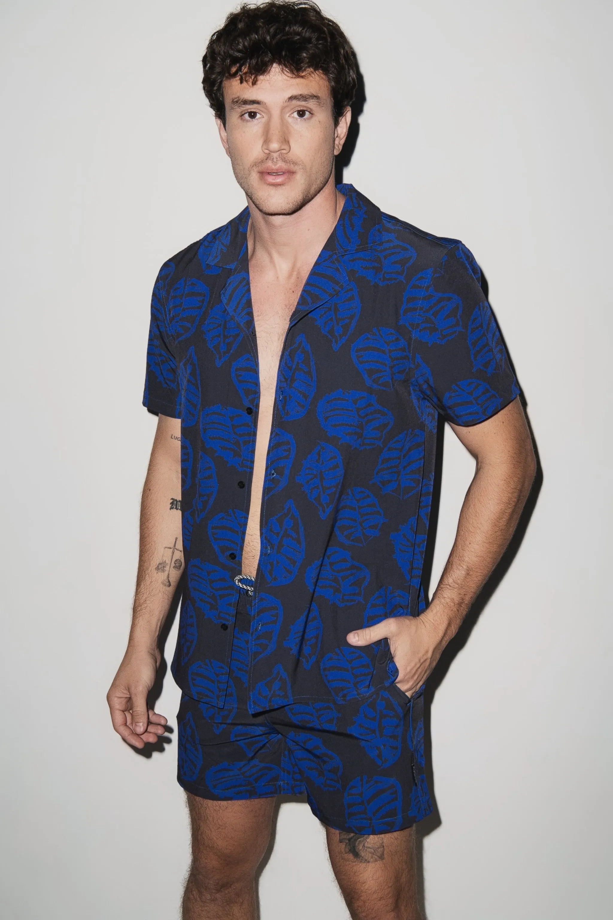 Saint Tropez Cabana Set Blue Batik sold by Playaluxe product image thumbnail 3