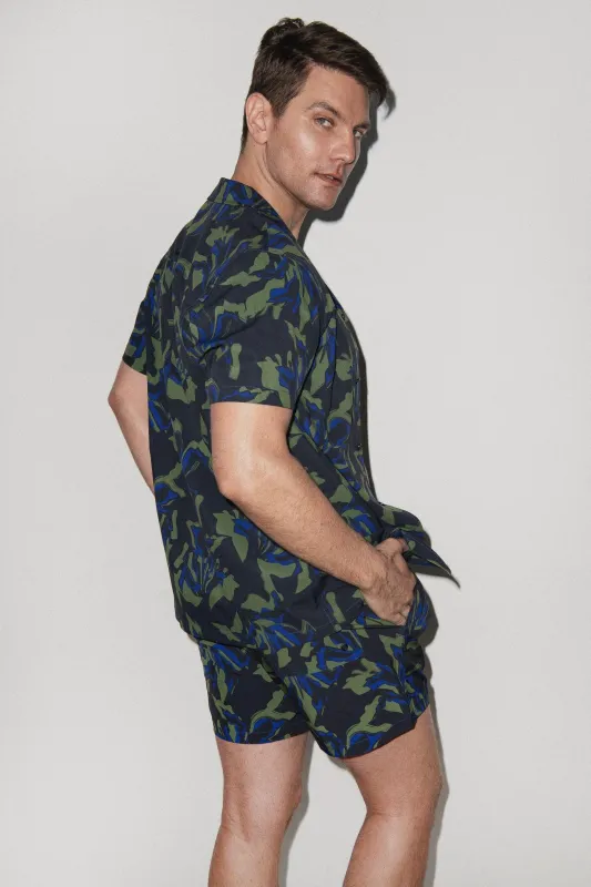 Saint Tropez Cabana Set Green Botanical sold by Playaluxe