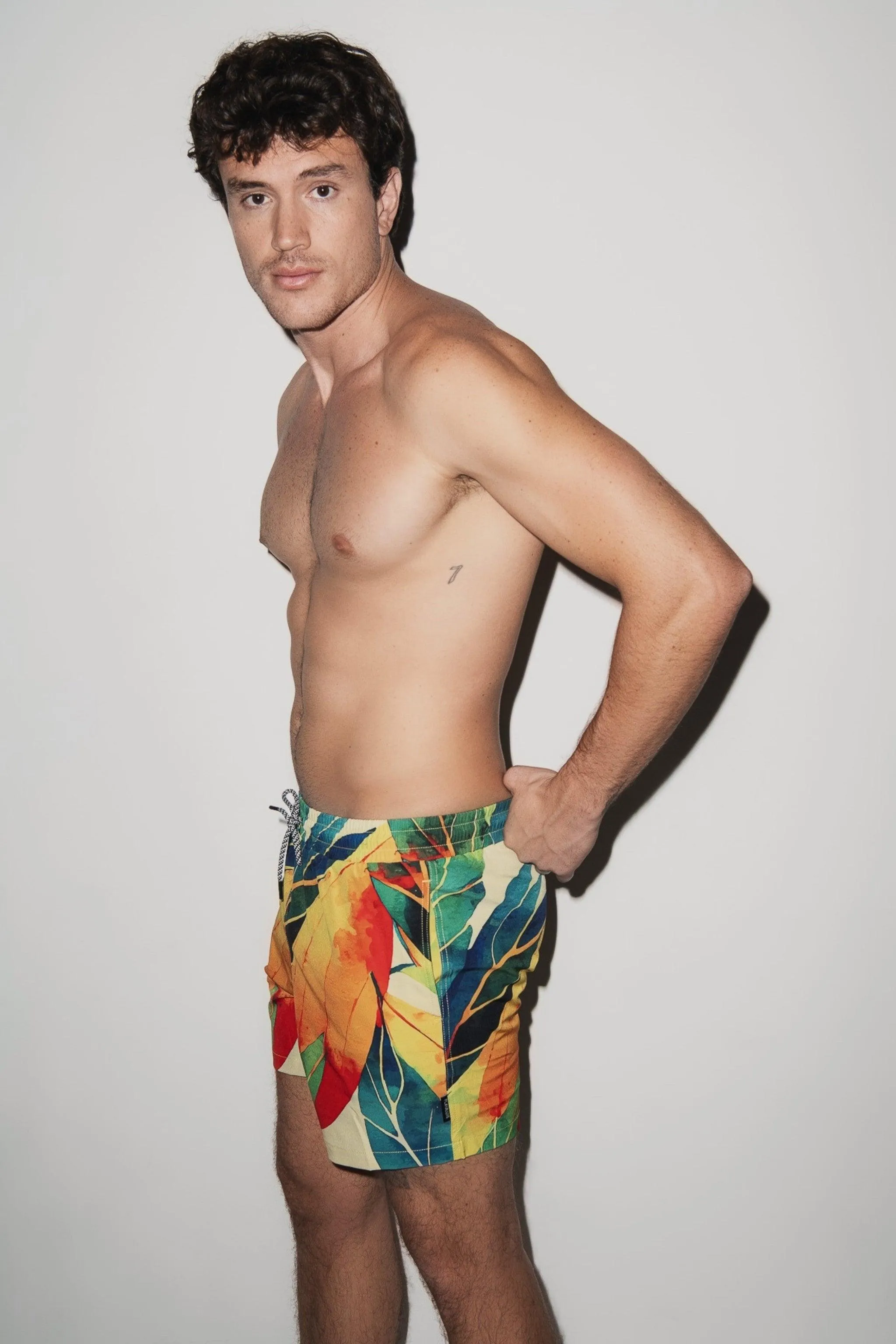 Tulum Volley Swim Trunk Tropical sold by Playaluxe product image thumbnail 4