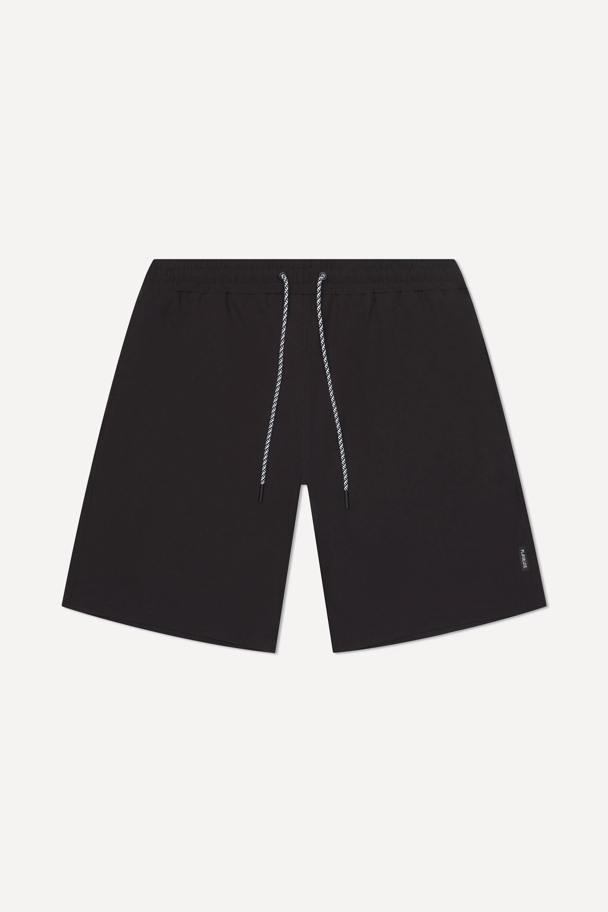 Marbella Classic Swim Trunk Black sold by Playaluxe