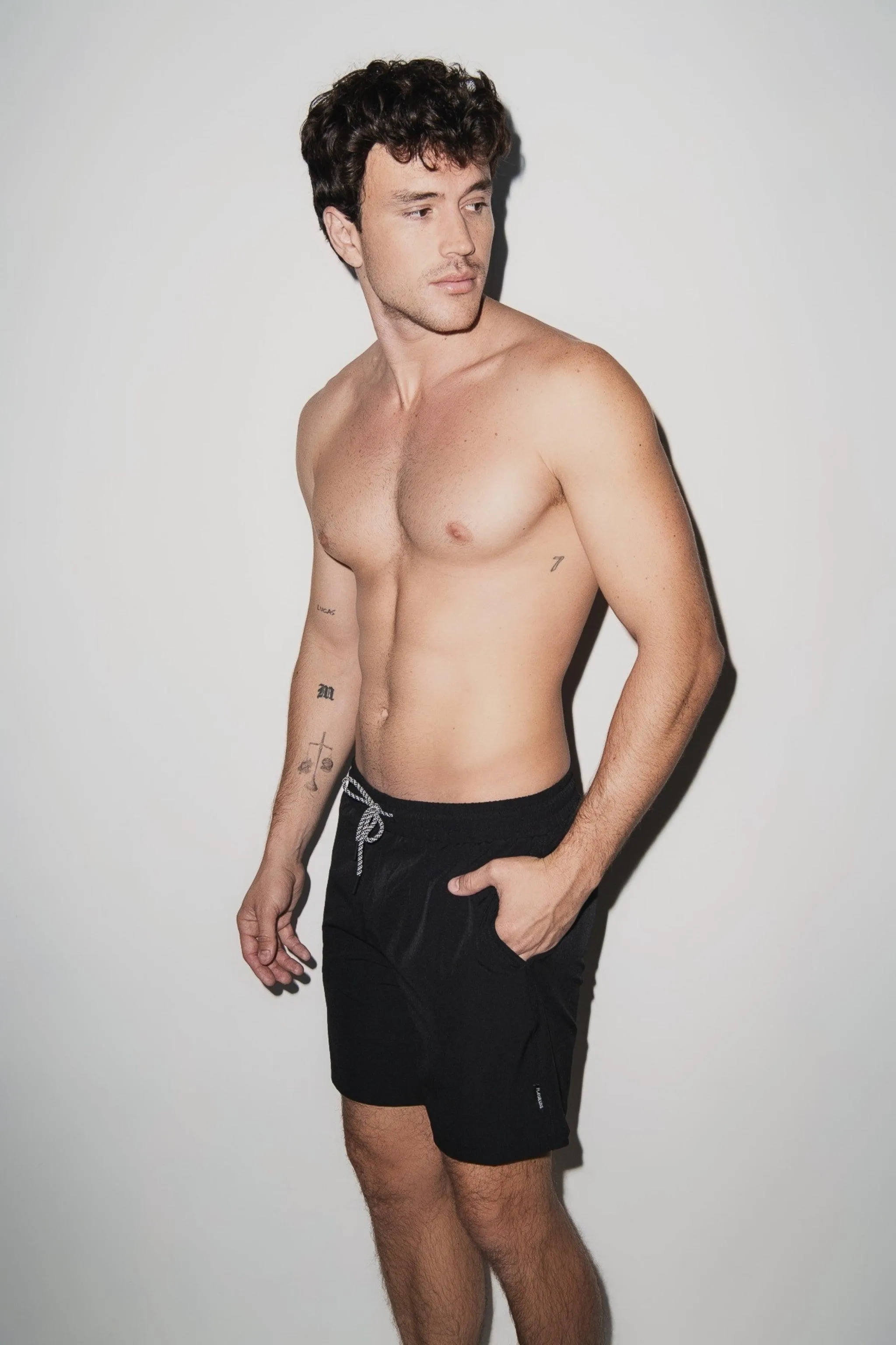 Marbella Classic Swim Trunk Black sold by Playaluxe product image thumbnail 2