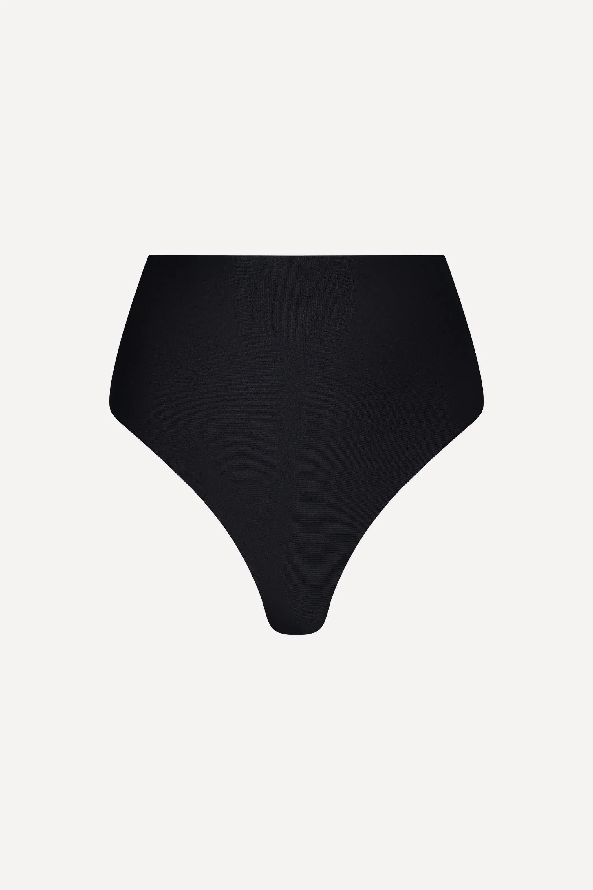 Black High Waisted Bikini Bottom sold by Playaluxe