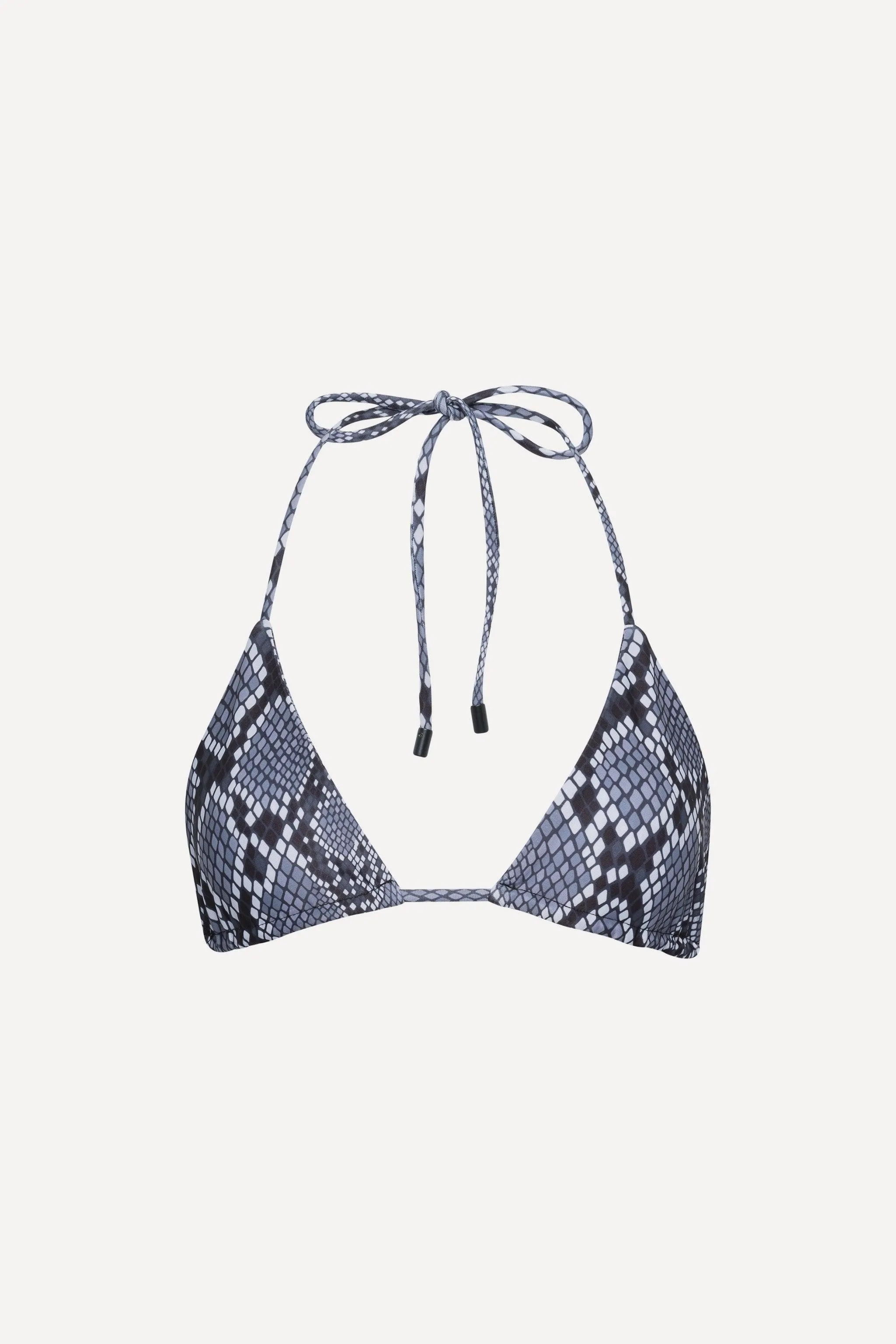 Waikiki Triangle String Bikini Top Snake sold by Playaluxe