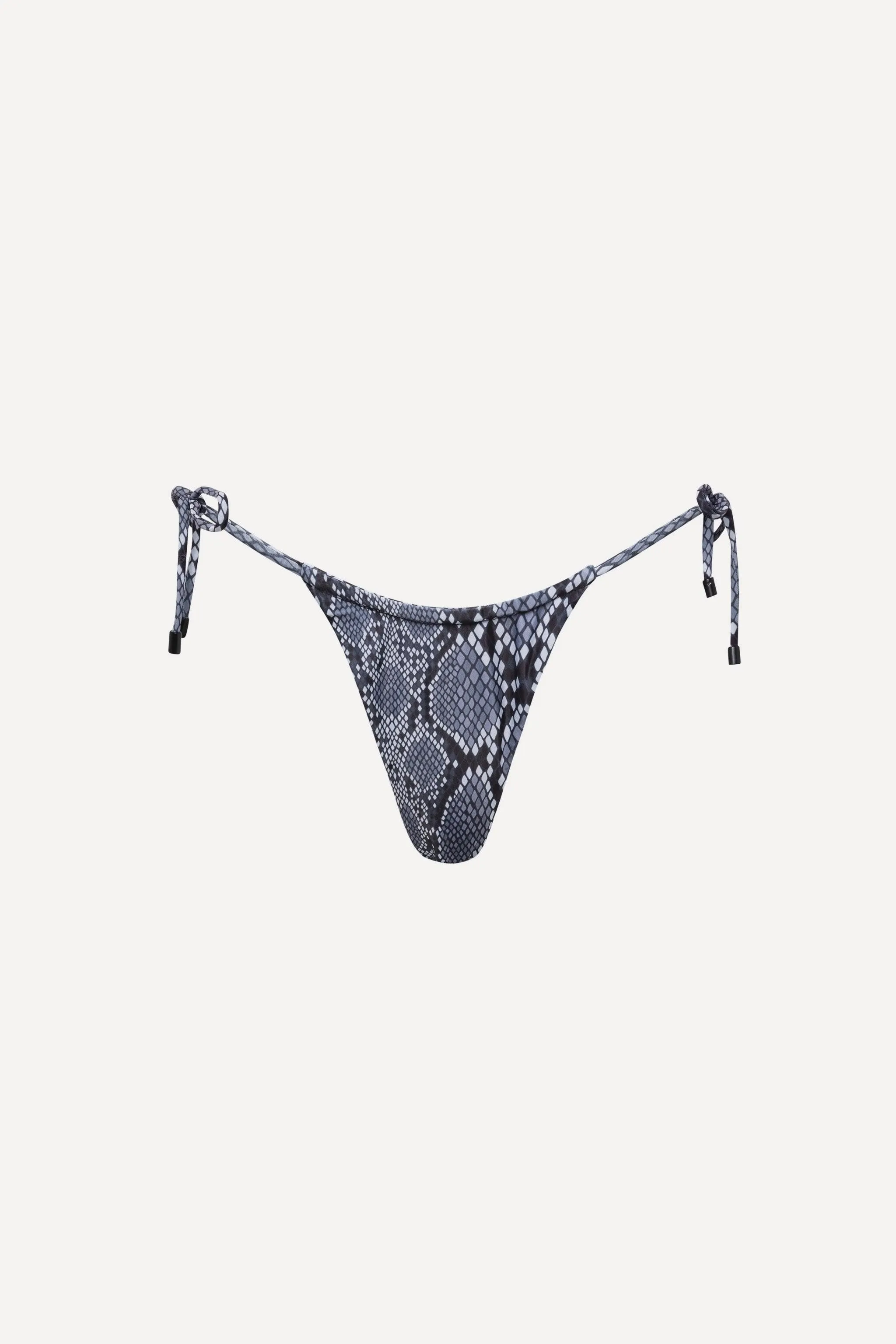 Waikiki String Tie Bikini Bottom Snake sold by Playaluxe