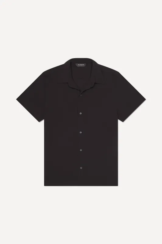 Todos Santos Classic Shirt Black sold by Playaluxe