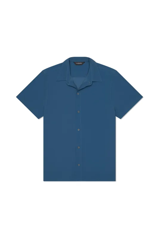 Todos Santos Classic Shirt Vintage Blue sold by Playaluxe