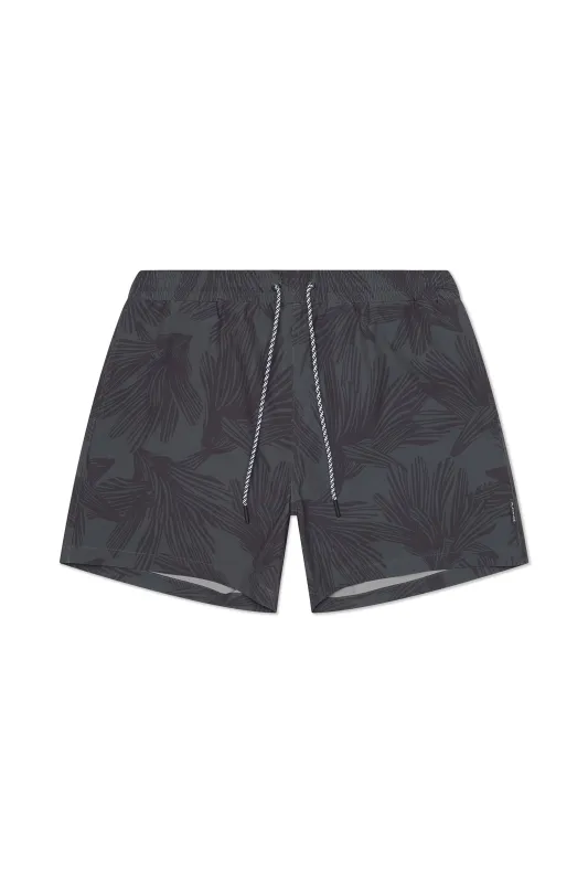 Tulum Volley Swim Trunk Dark Olive sold by Playaluxe