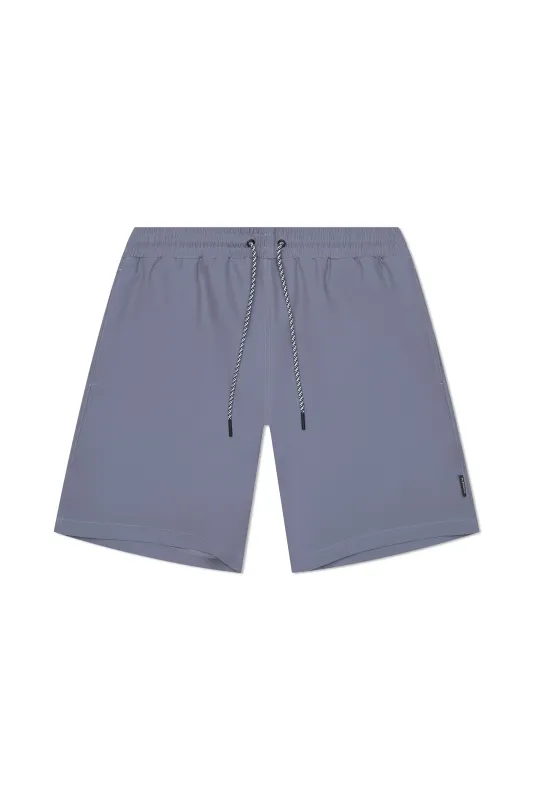 Marbella Classic Swim Trunk Light Grey sold by Playaluxe