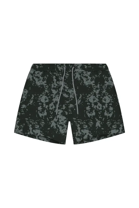 Tulum Volley Swim Trunk Charcoal Haze sold by Playaluxe