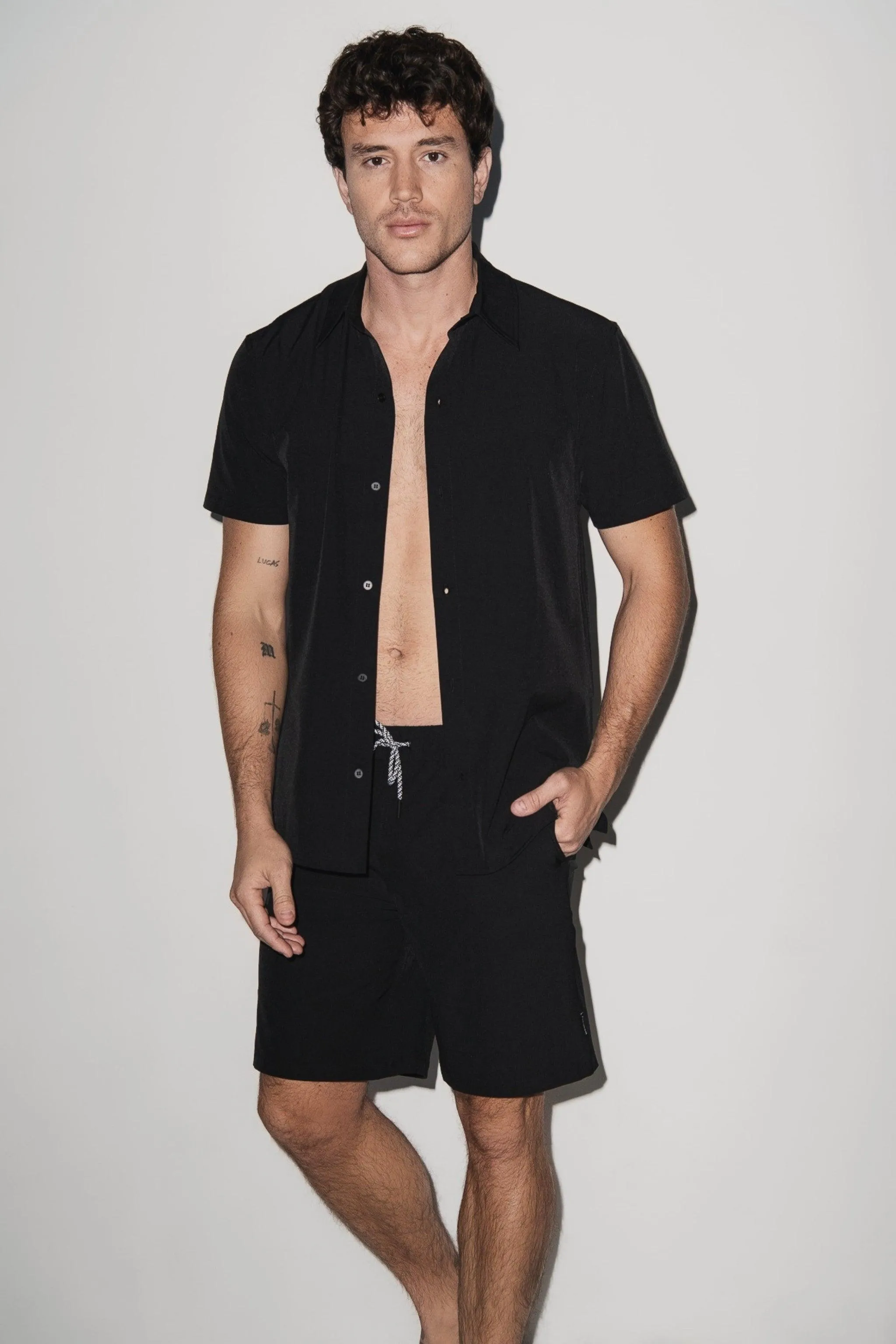 Todos Santos Classic Shirt Black sold by Playaluxe product image thumbnail 5