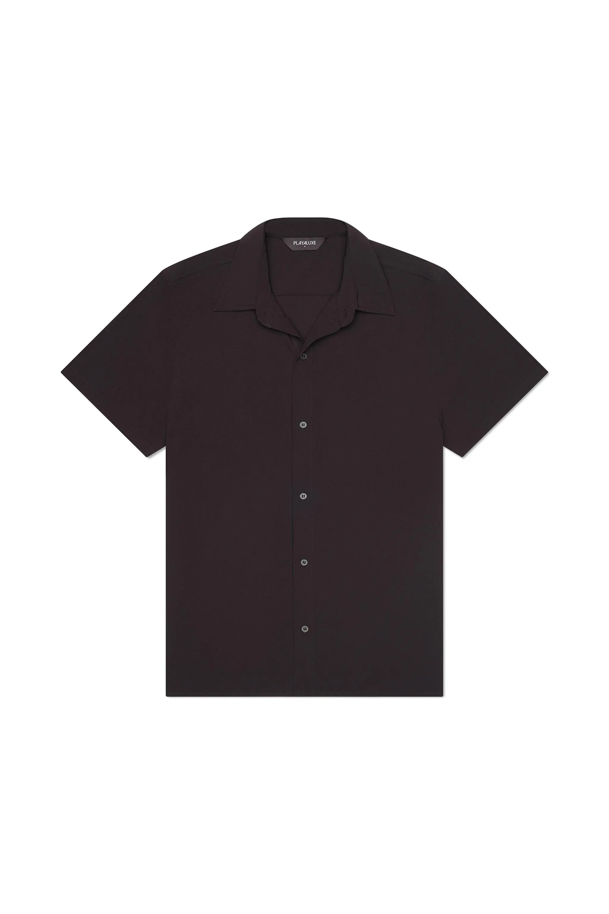 Todos Santos Classic Shirt Black sold by Playaluxe