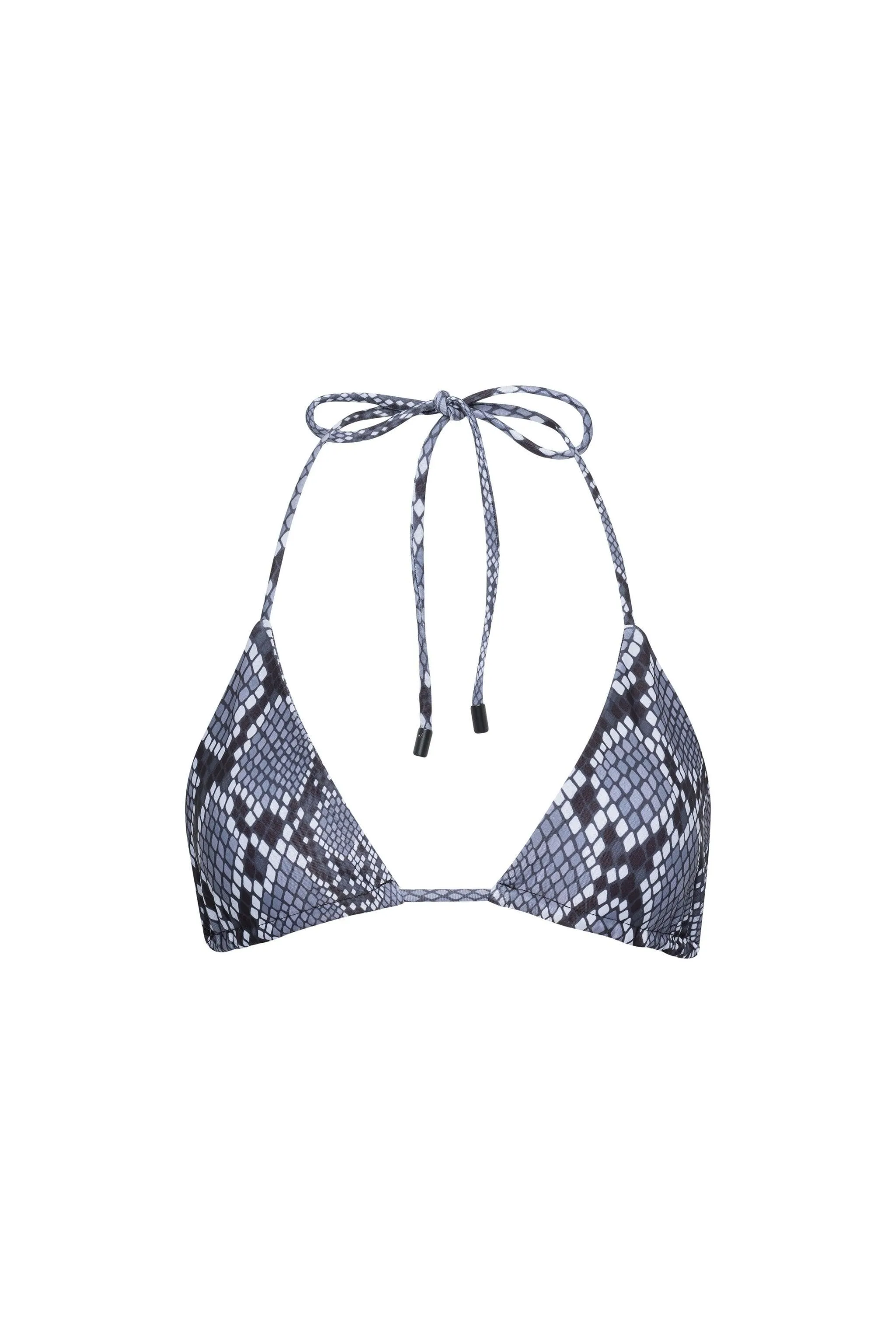 Waikiki Triangle String Bikini Top Snake sold by Playaluxe