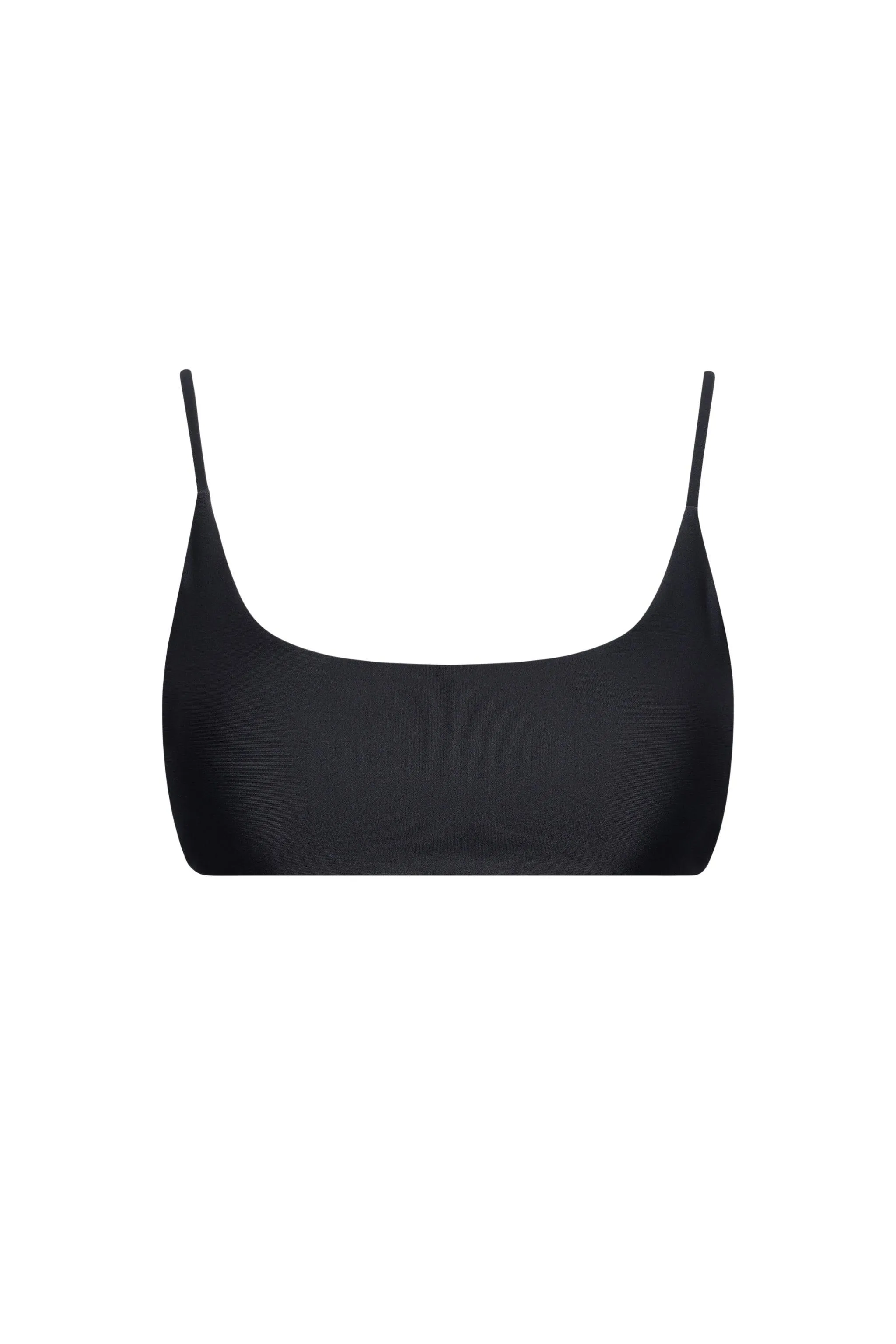 Malibu Bralette Bikini Top Black sold by Playaluxe