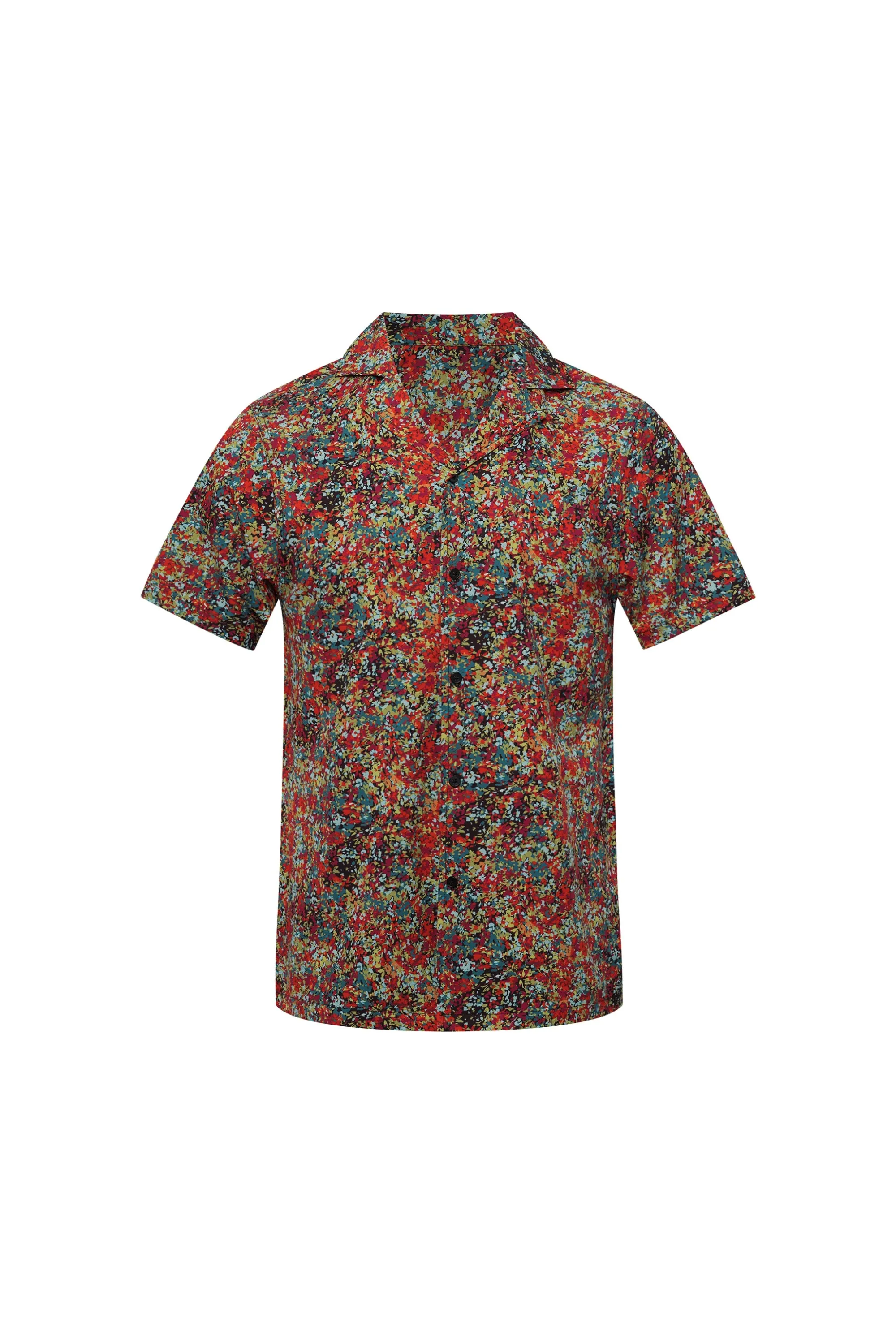 Saint Tropez Cabana Shirt Coral Calypso sold by Playaluxe product image thumbnail 4