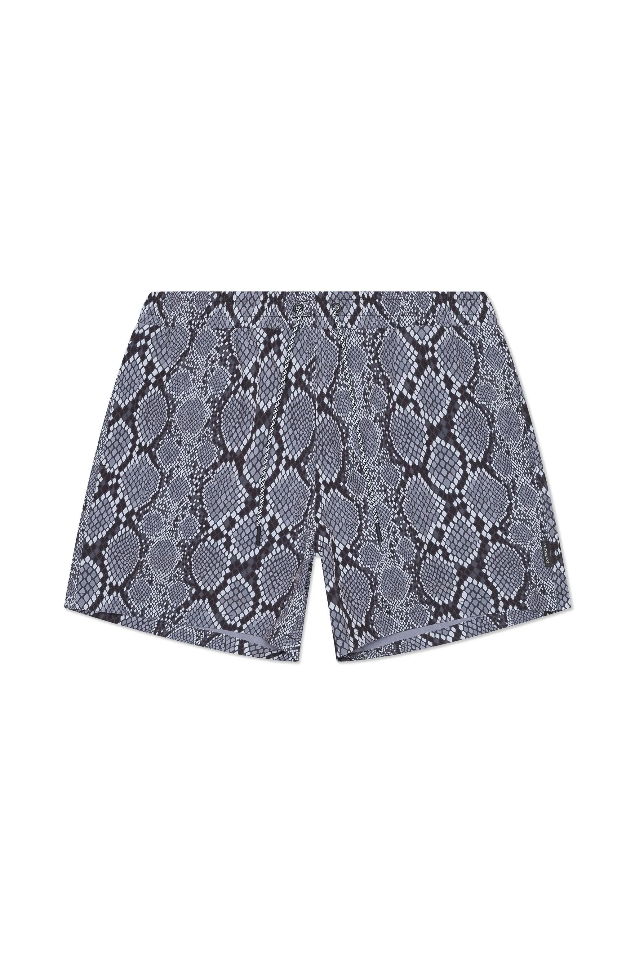 Tulum 5-Inch Swim Trunk Snake sold by Playaluxe