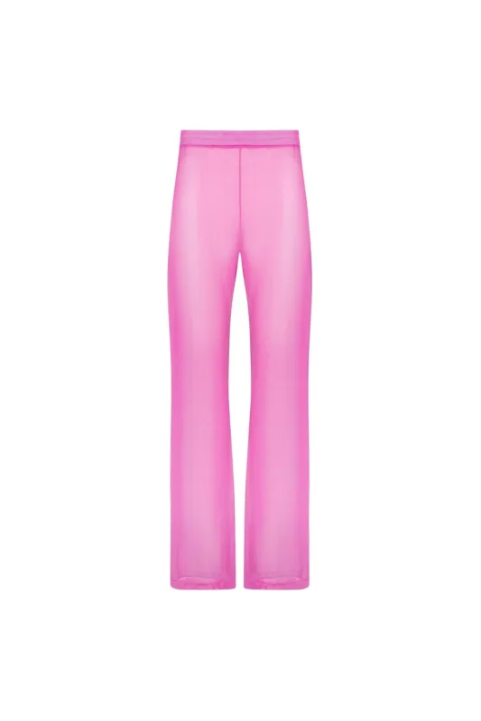 Mykonos Mesh Pant – Pink made by Playaluxe