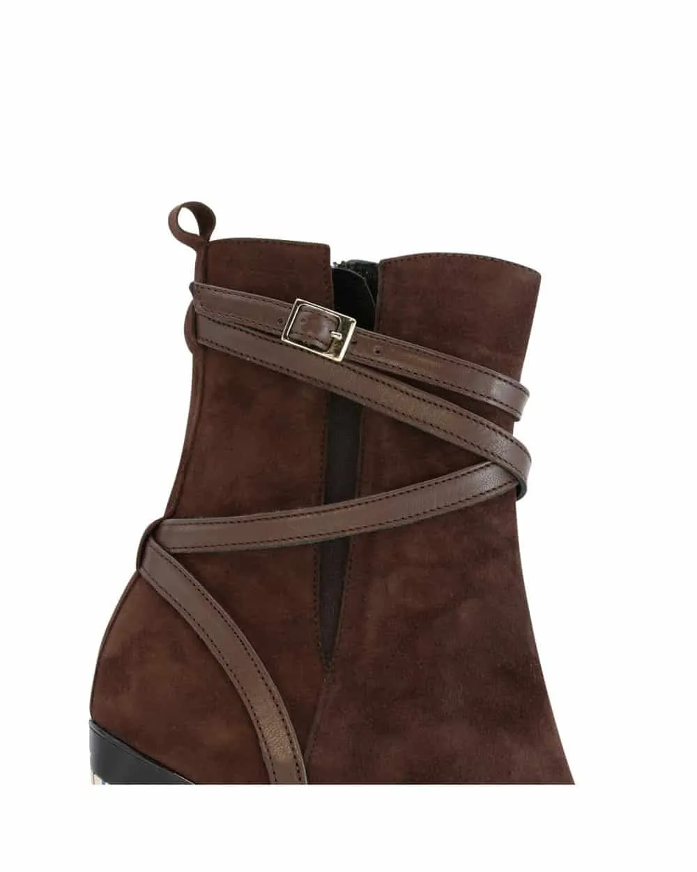 Virginia Brown Strappy Ankle Boot sold by Tanya Heath product image thumbnail 3