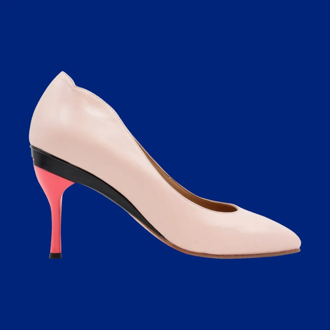 Valerie Barely Pink Pump sold by Tanya Heath