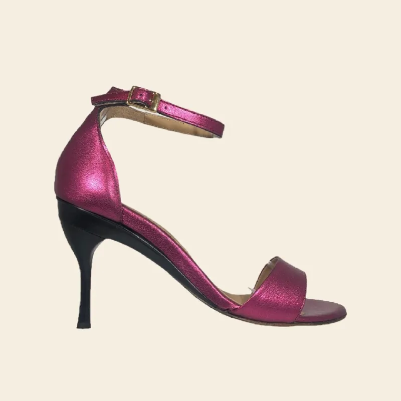 Deyi Metallic Fushia Sandal sold by Tanya Heath