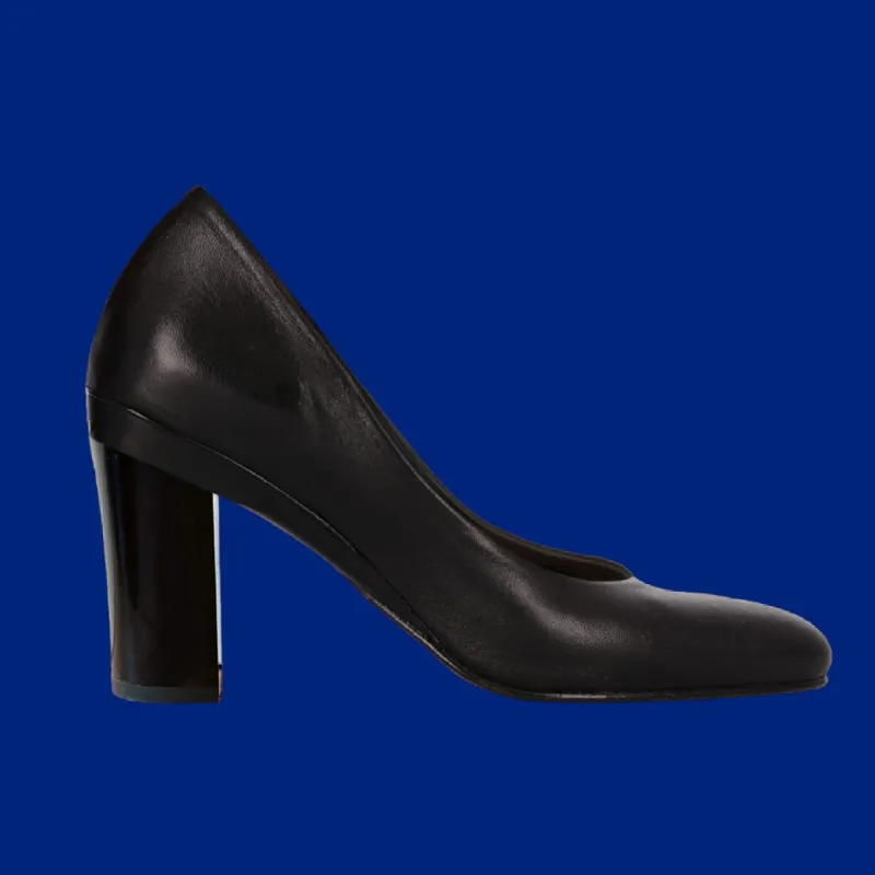 Ivy Classic Pump (Colors: Black, Navy Blue) made by Tanya Heath
