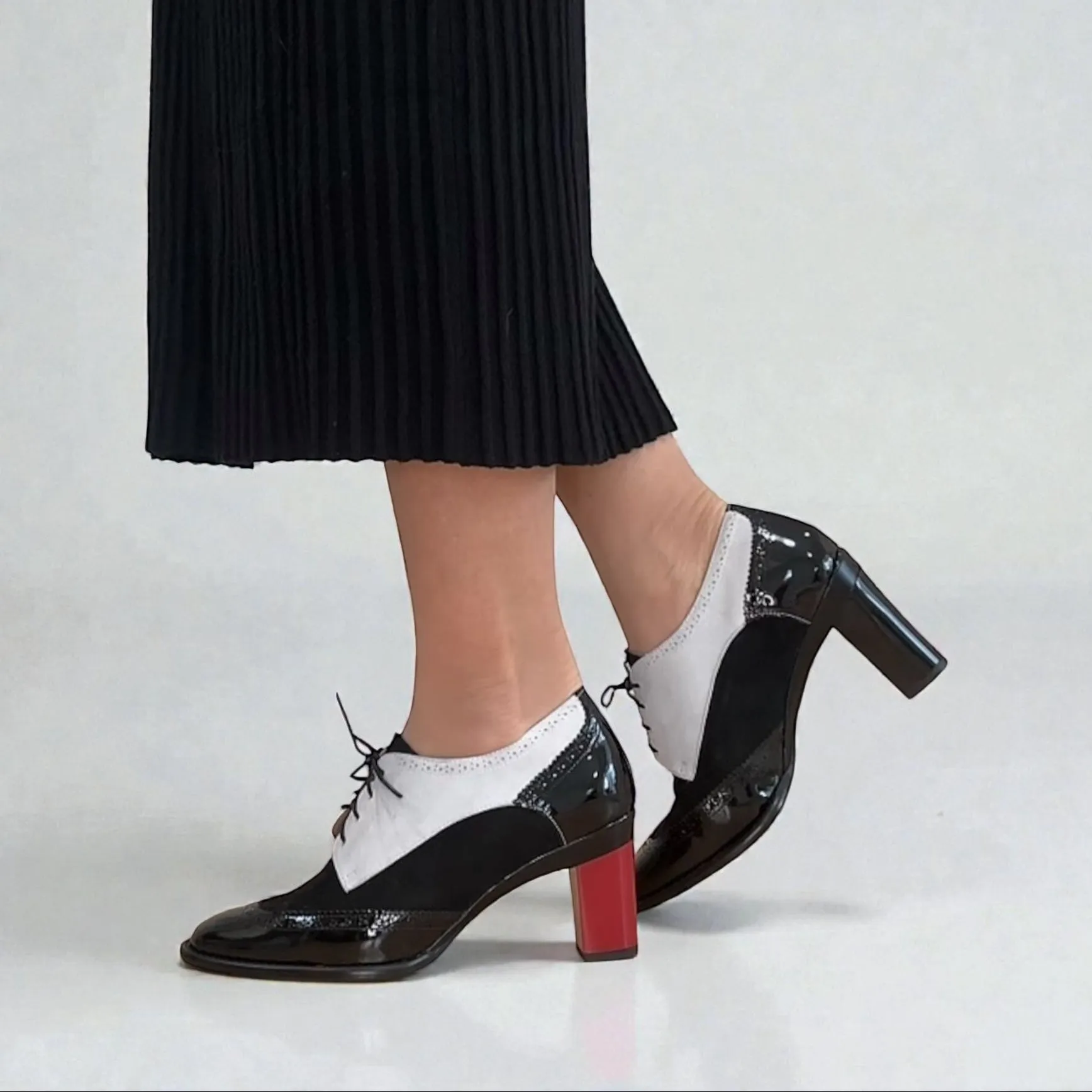 Miss Charlotte Oxford with Interchangeable Heels sold by Tanya Heath product image thumbnail 4