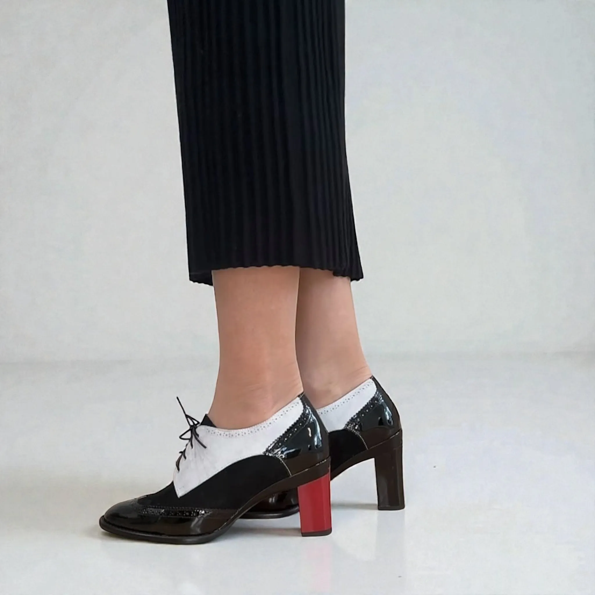 Miss Charlotte Oxford with Interchangeable Heels sold by Tanya Heath product image thumbnail 5