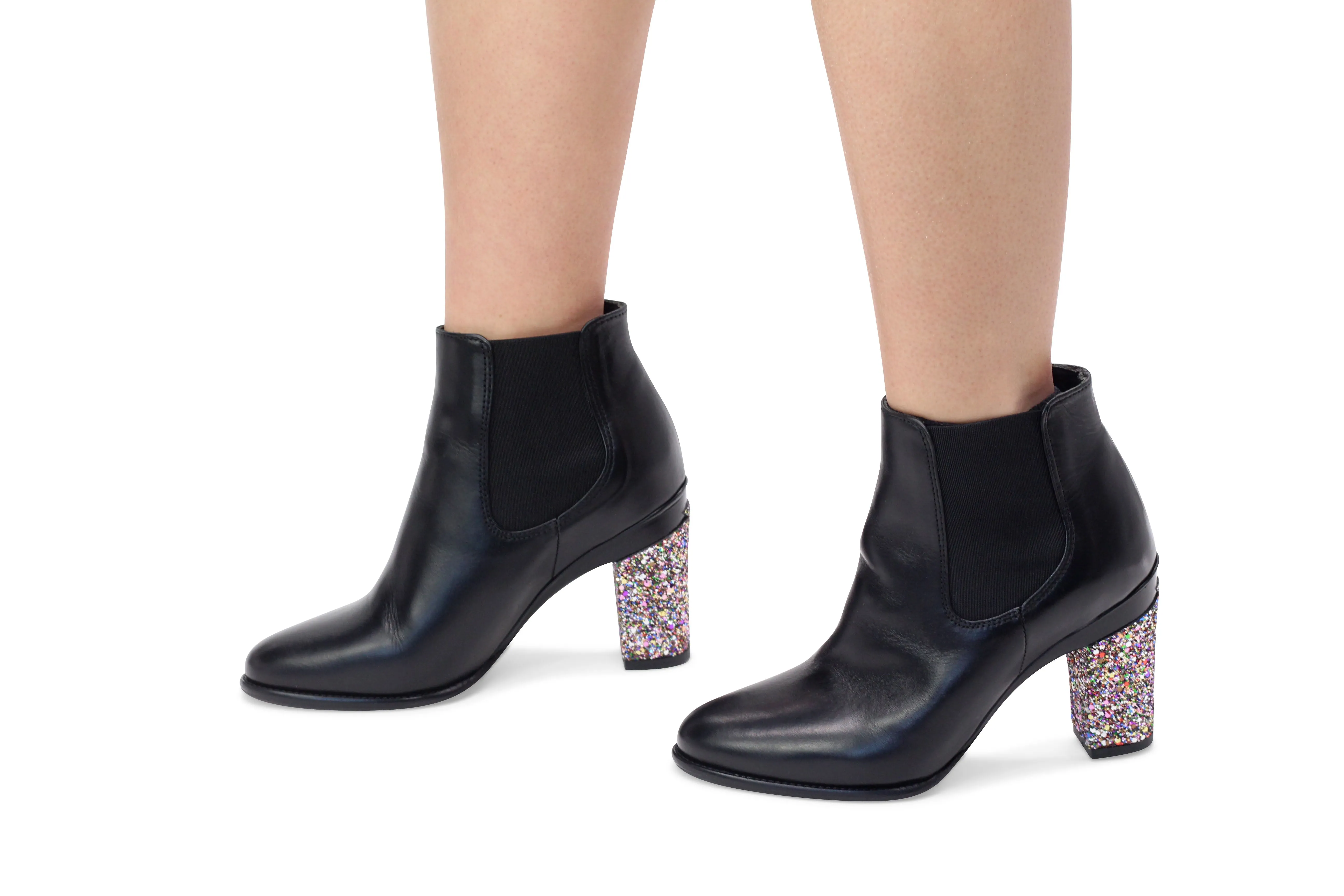 Chelsea Black Booty & Interchangeable Heels sold by Tanya Heath product image thumbnail 2