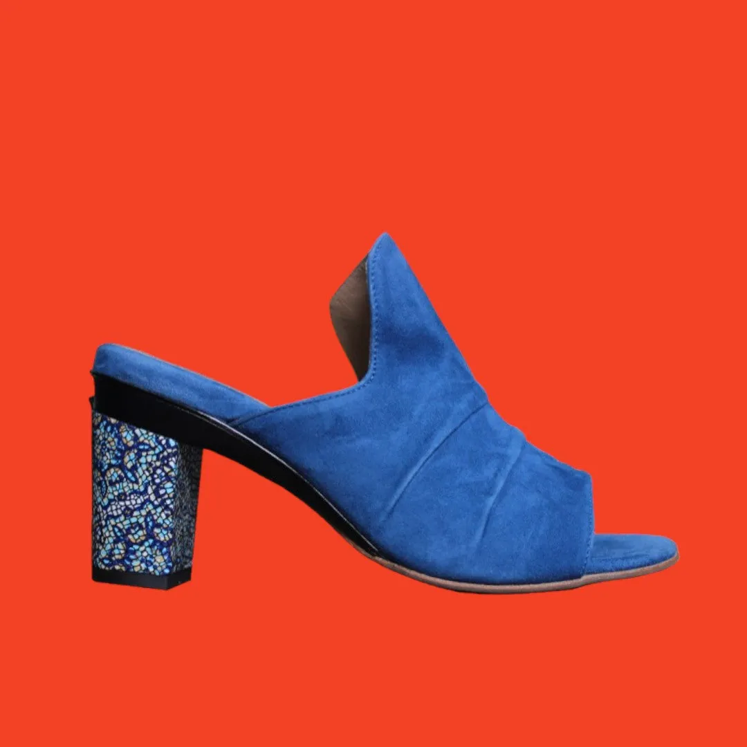 Cynthia Indigo Mule sold by Tanya Heath