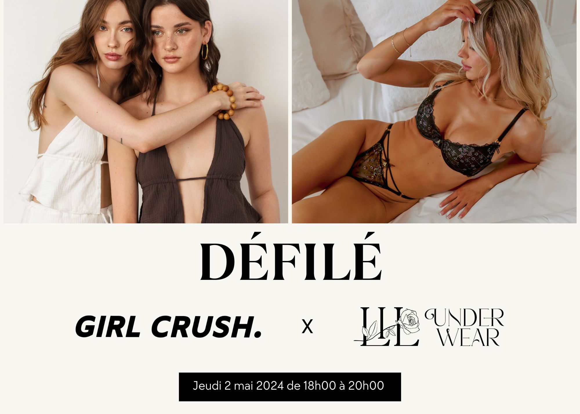 Spring 2024 fashion show sold by Girl Crush Gang