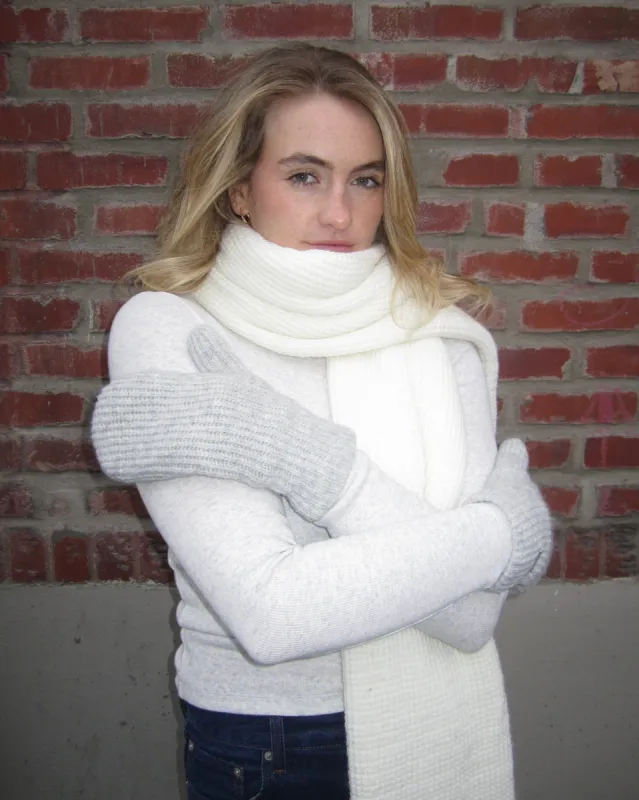 Knitted mittens sold by Girl Crush Gang