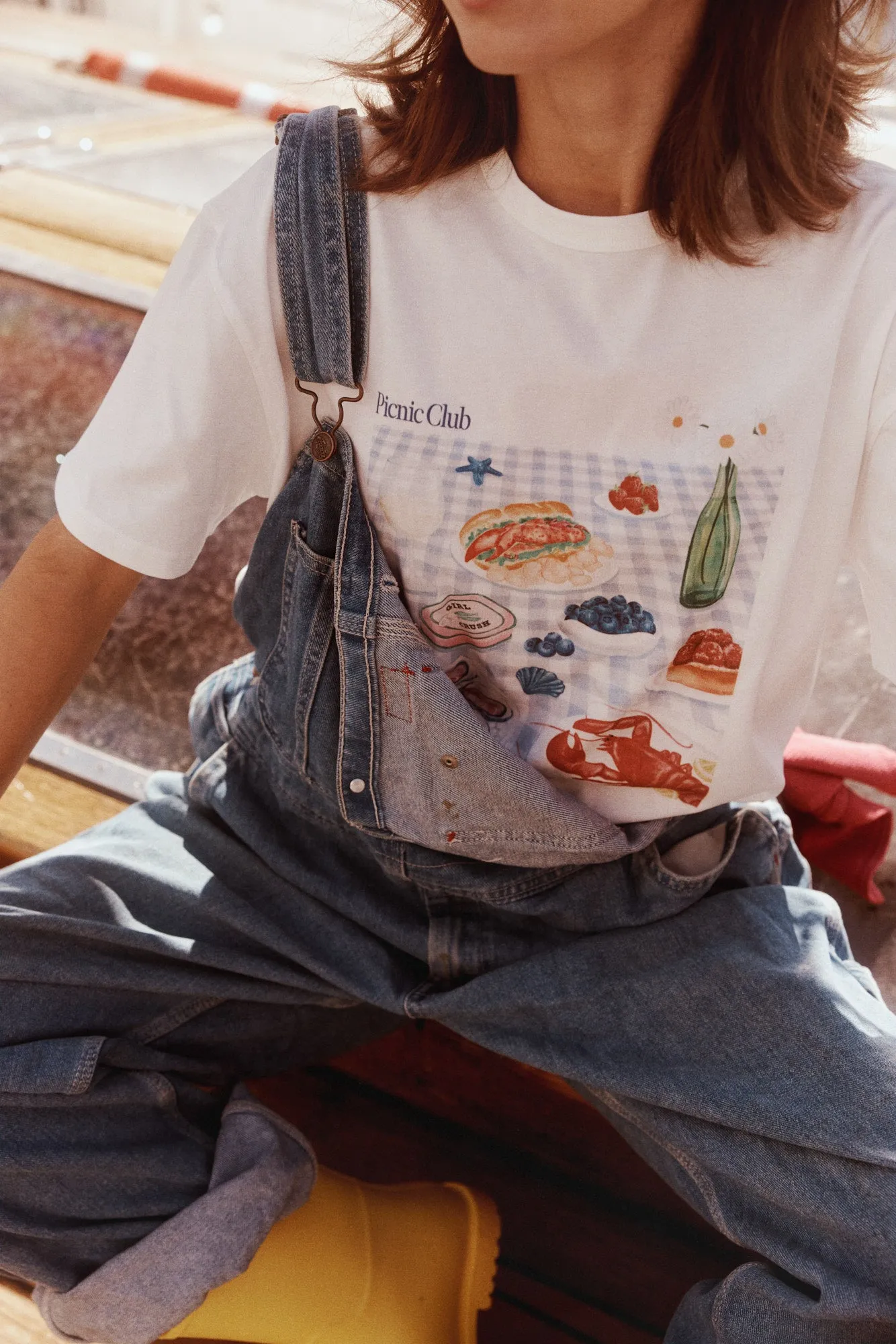 Vintage Tee - Picnic Club sold by Girl Crush Gang product image thumbnail 4