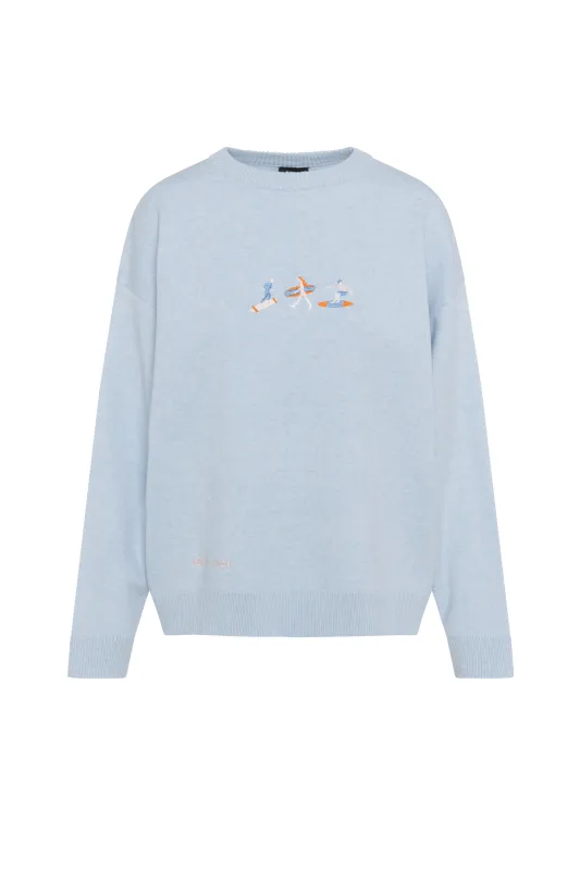 Souvenir Pullover - Three Little Surfers sold by Girl Crush Gang